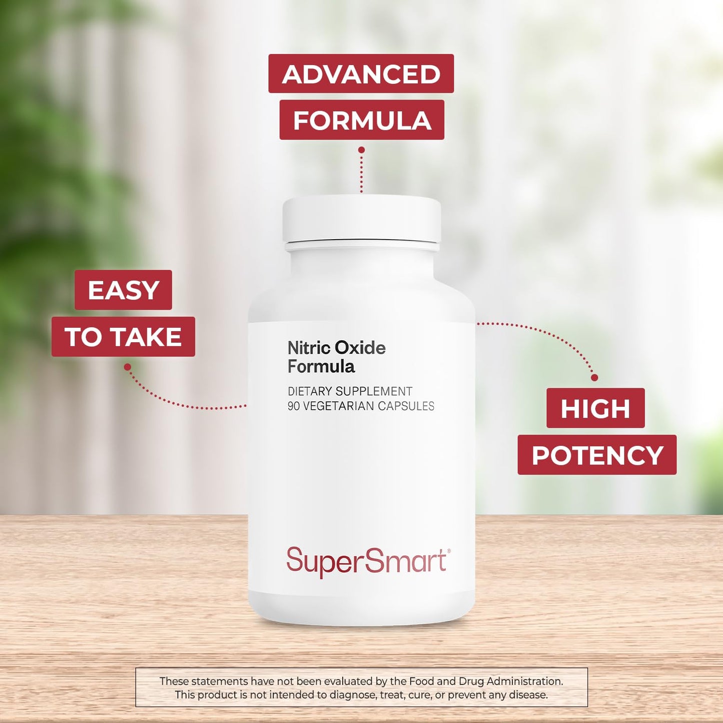 Supersmart Nitric Oxide Formula Capsule 90 Count