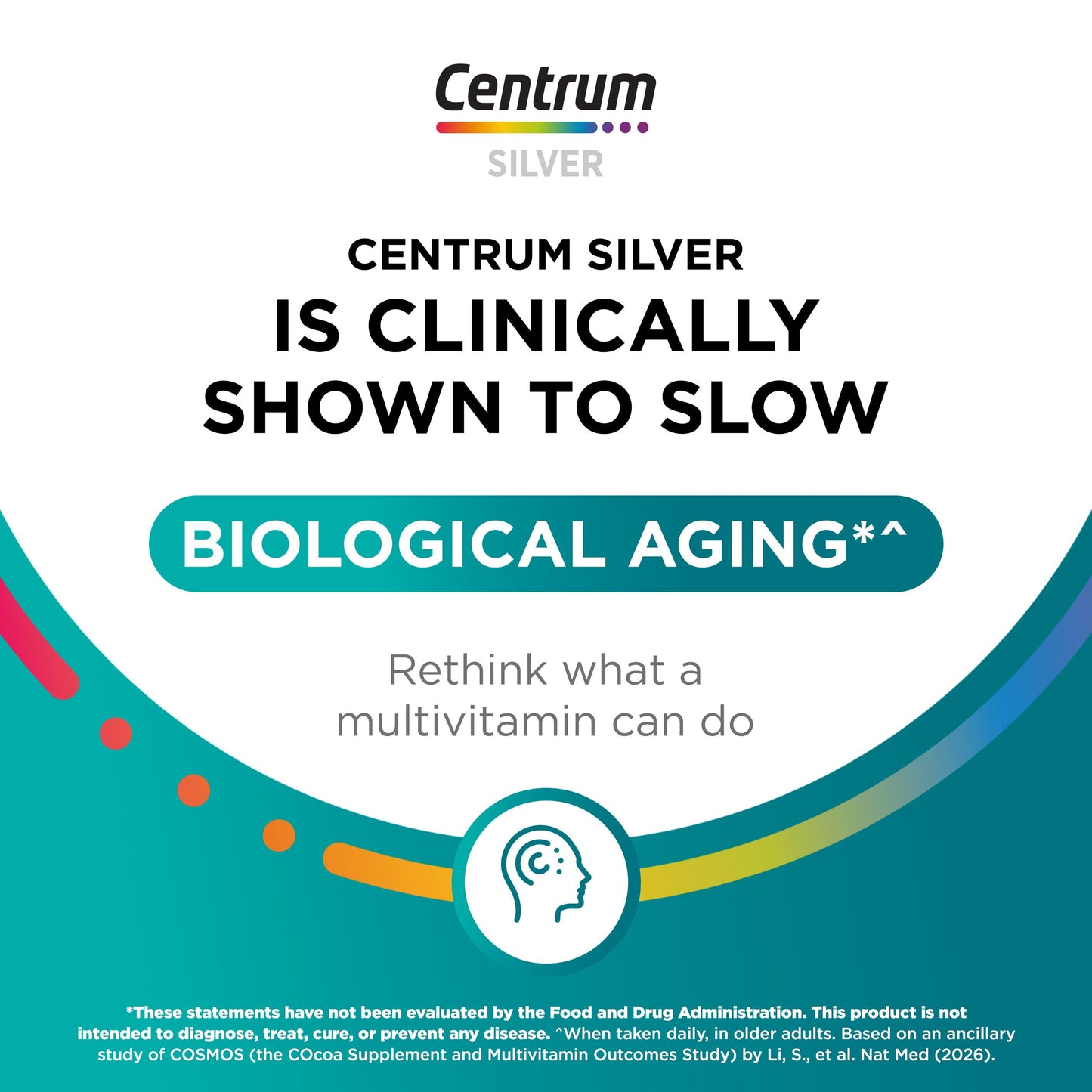Centrum Silver Multivitamin for Men 50 Plus Tablet, 100 Count