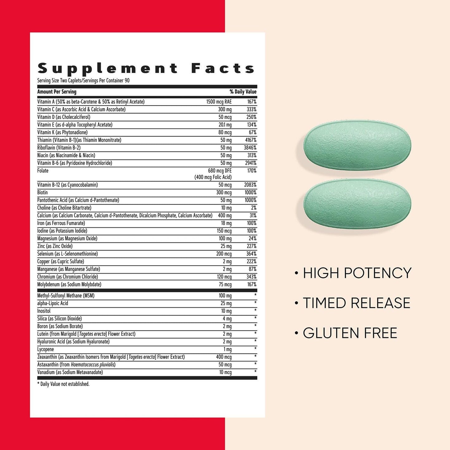 GNC Women's Active Day & Night Bundle: Active Multivitamin Tablets 180 Count & Melatonin 10mg Tablets Twin Pack 120 Total, 300 Count