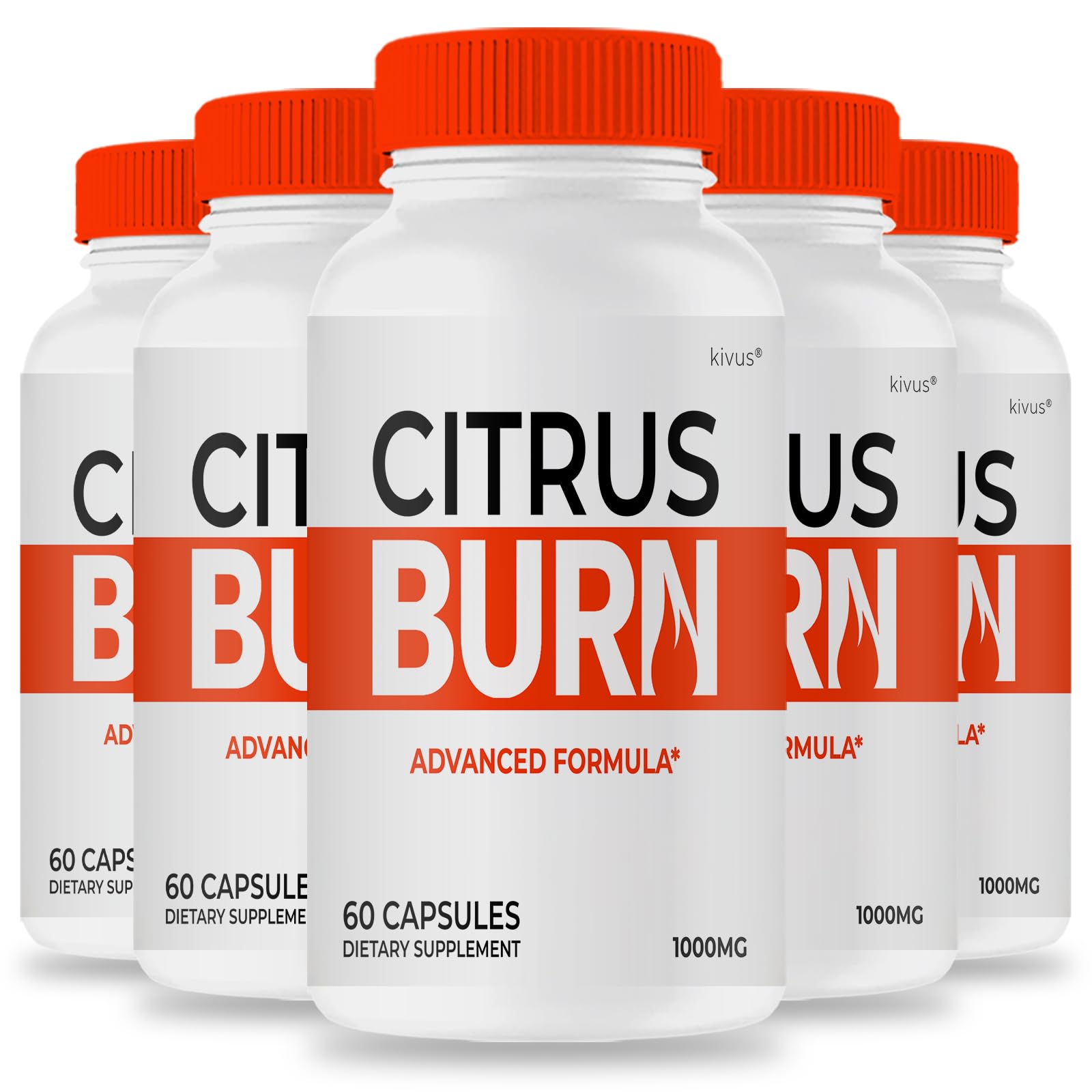 Kivus CitrusBurn Citrus Burn Dietary Supplement Capsule, 300 Capsules