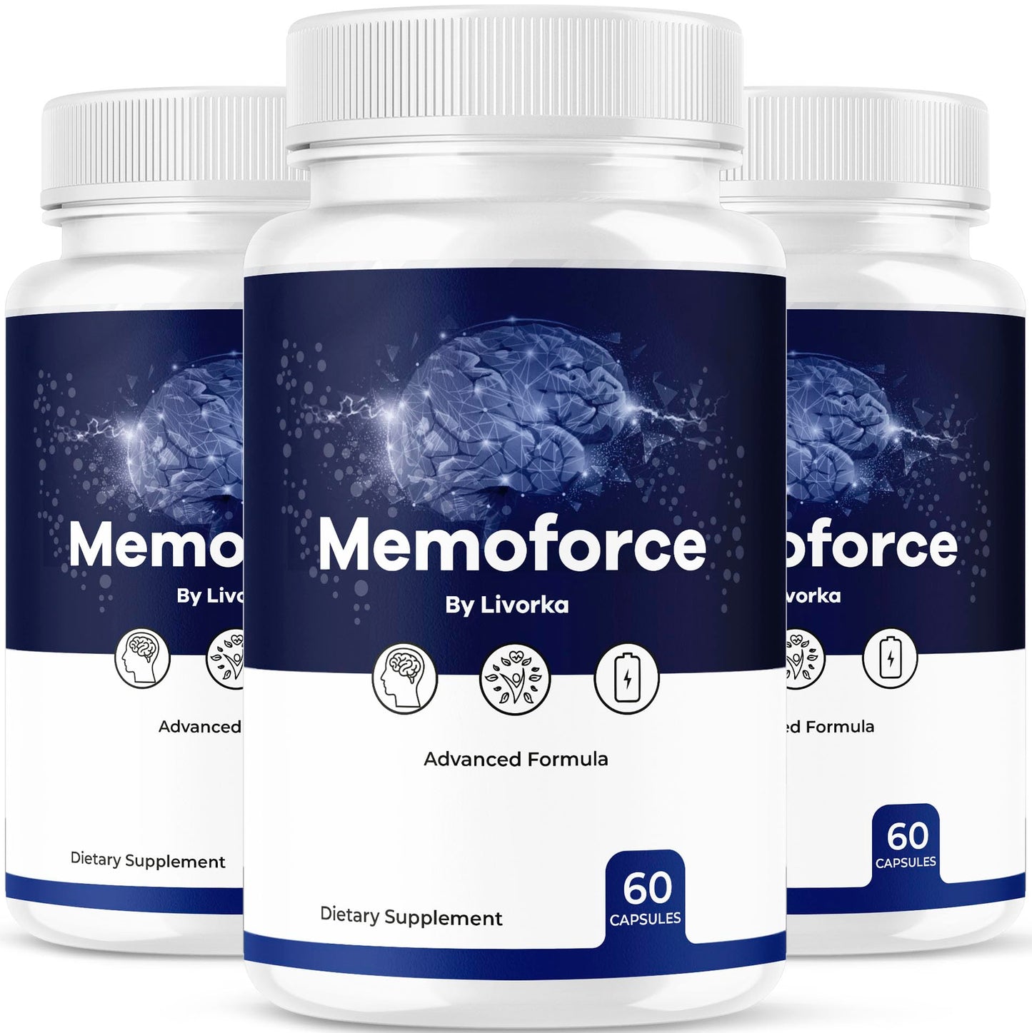 LIVORKA Memoforce Premium Formula, 180 Capsules