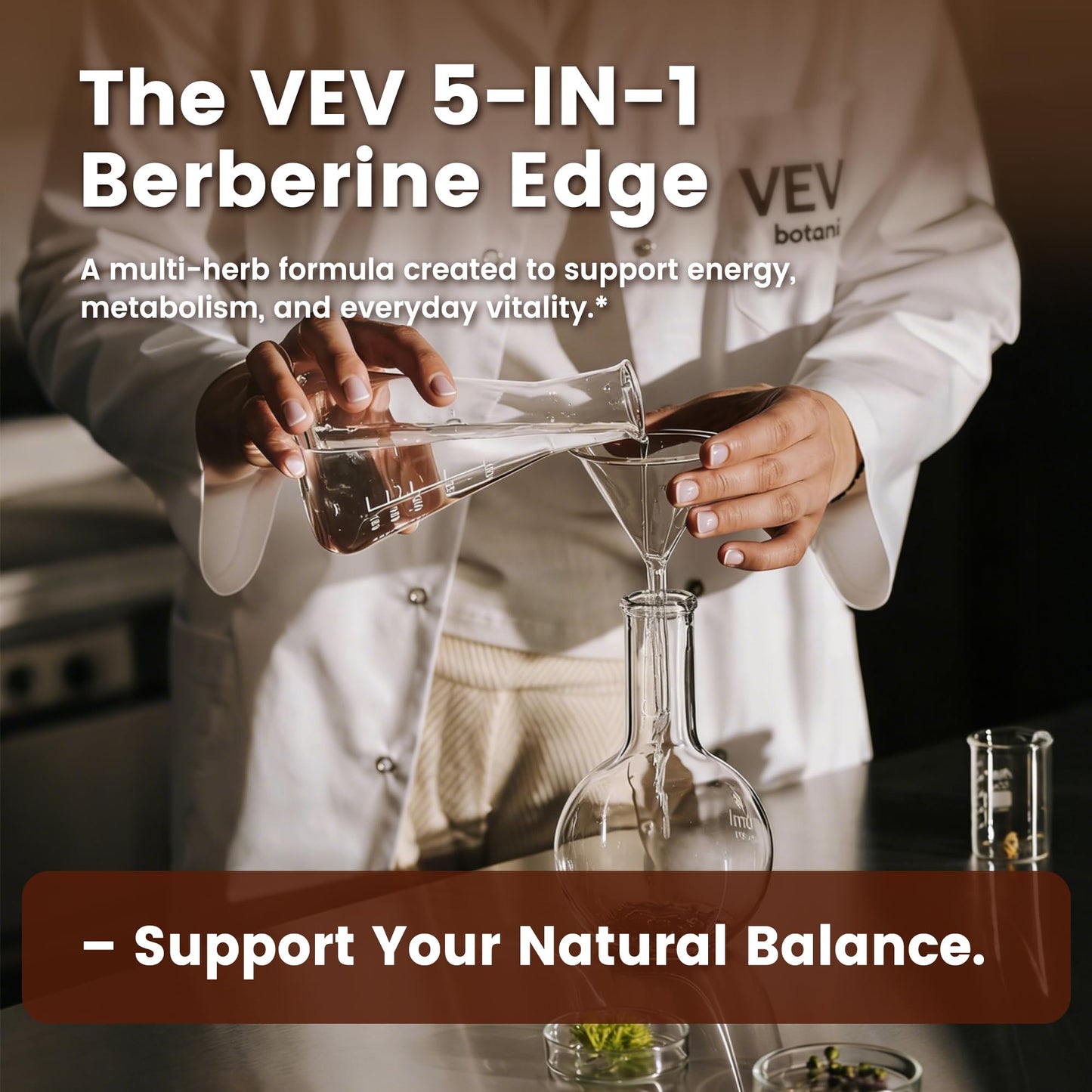 VEV Berberine Supplement with Ceylon Cinnamon Softgels, 240 Count