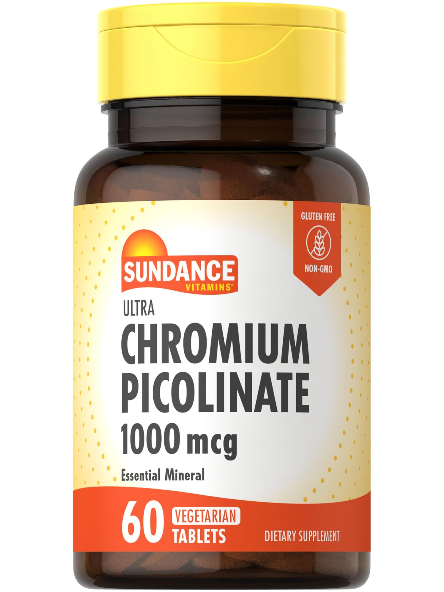 Sundance Chromium Picolinate 1000mcg Tablet, 60 Tablets