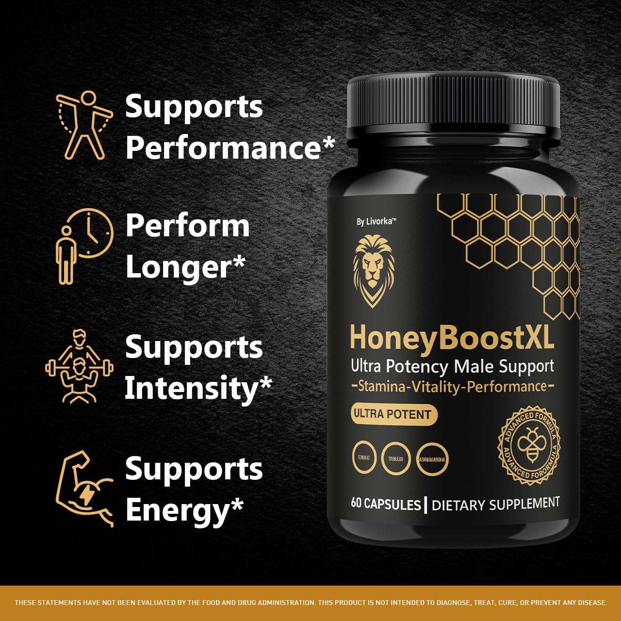 LIVORKA Honey Boost XL Capsules 180 Capsules