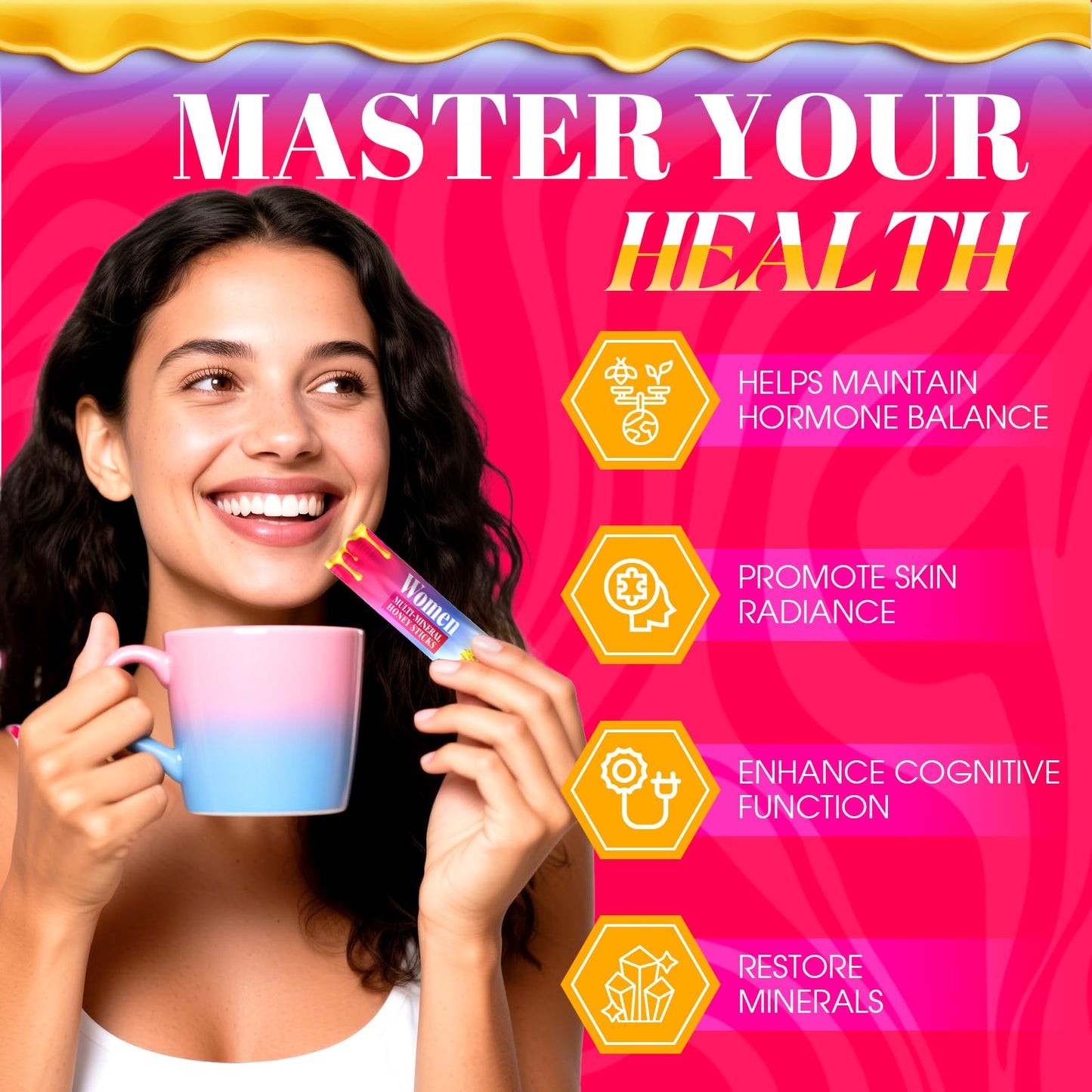 Hochornk Shilajit Honey Sticks for Cat Powder 5.6