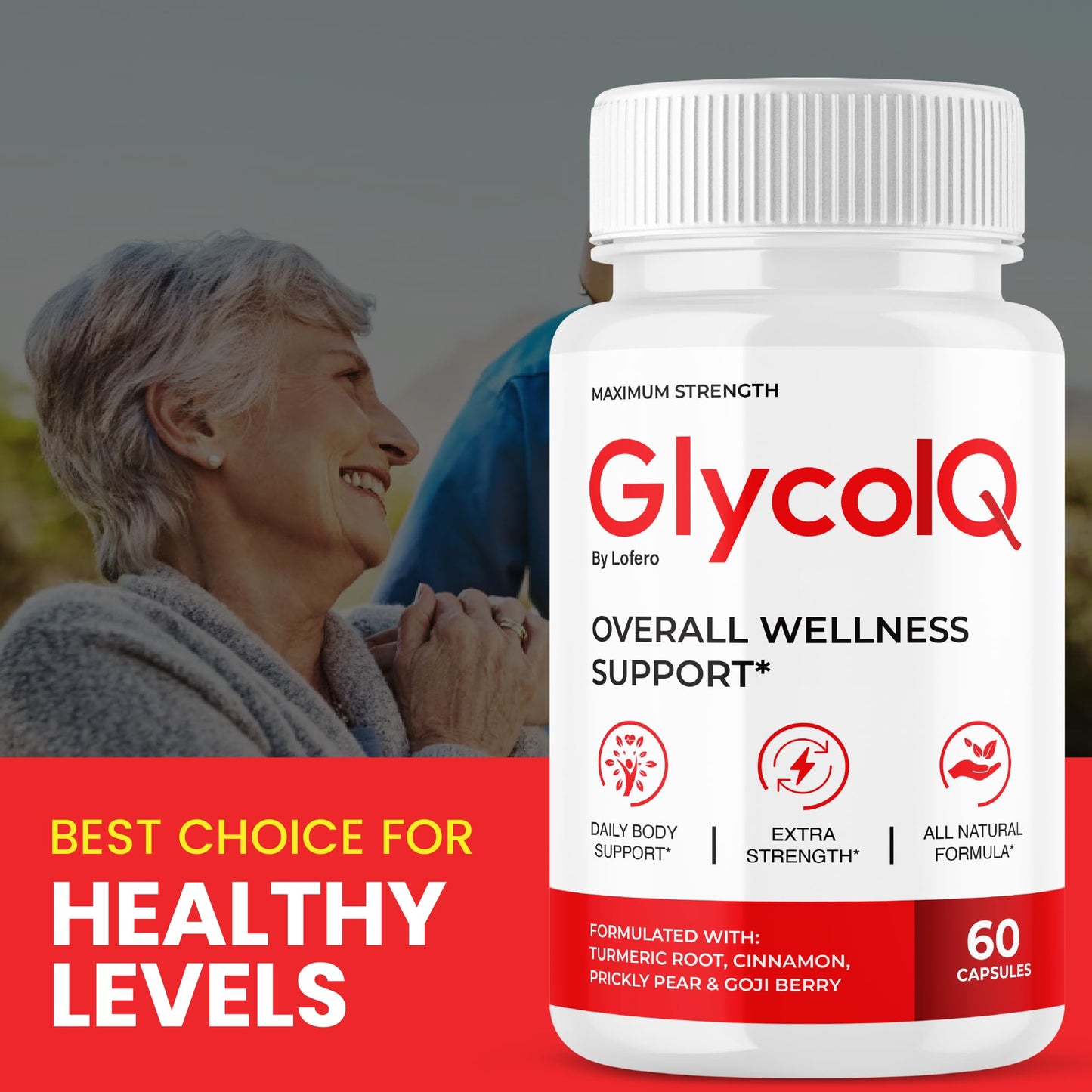 Lofero Glyco IQ Capsules, 60 Count
