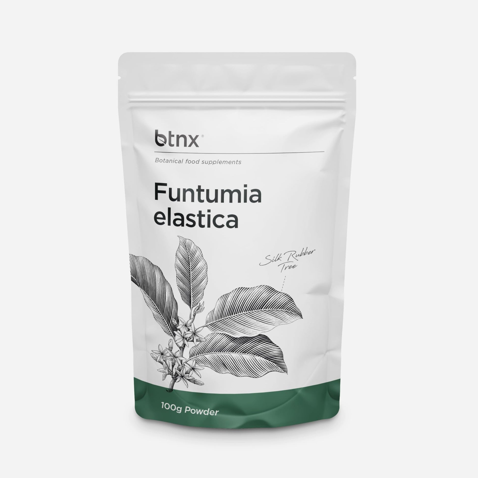 BTNX Funtumia Elastica Powder - Respiratory Support Supplement - 3 Month Supply