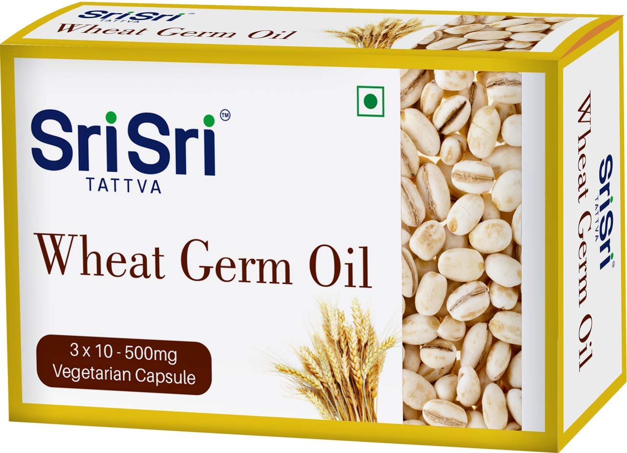 NWIL Wheat Germ Oil Vegetarian Capsule, 30 Capsules