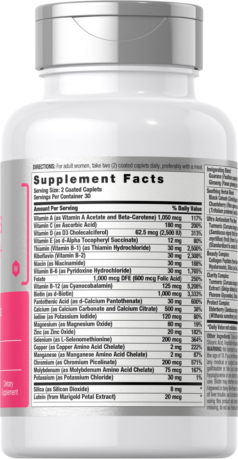 Horbäach Women's Multivitamin 50 Plus Caplets 60 Count