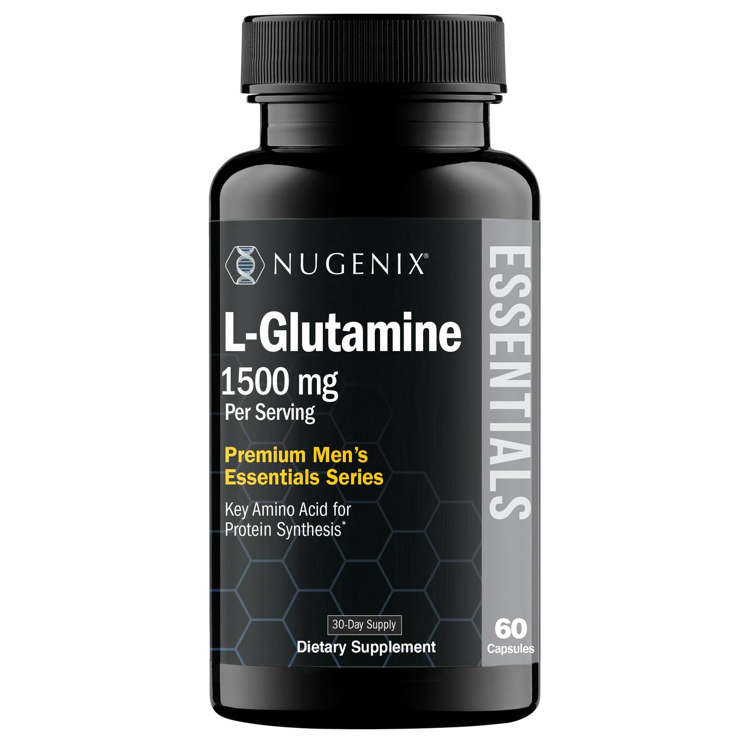 Nugenix Essentials L-Glutamine Capsules, 150 Count