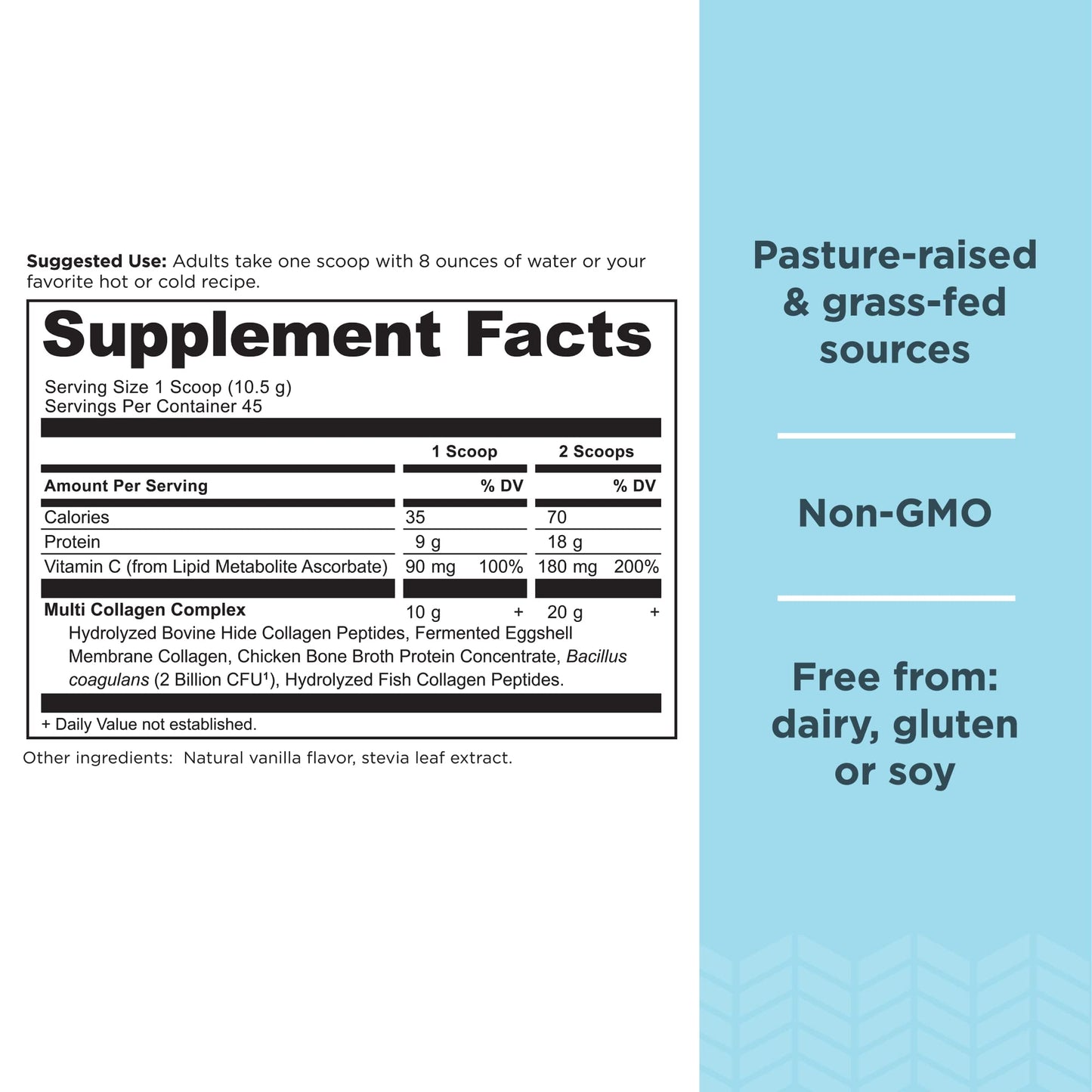Ancient Nutrition Hydrolyzed Multi Collagen Peptides Powder 16.7