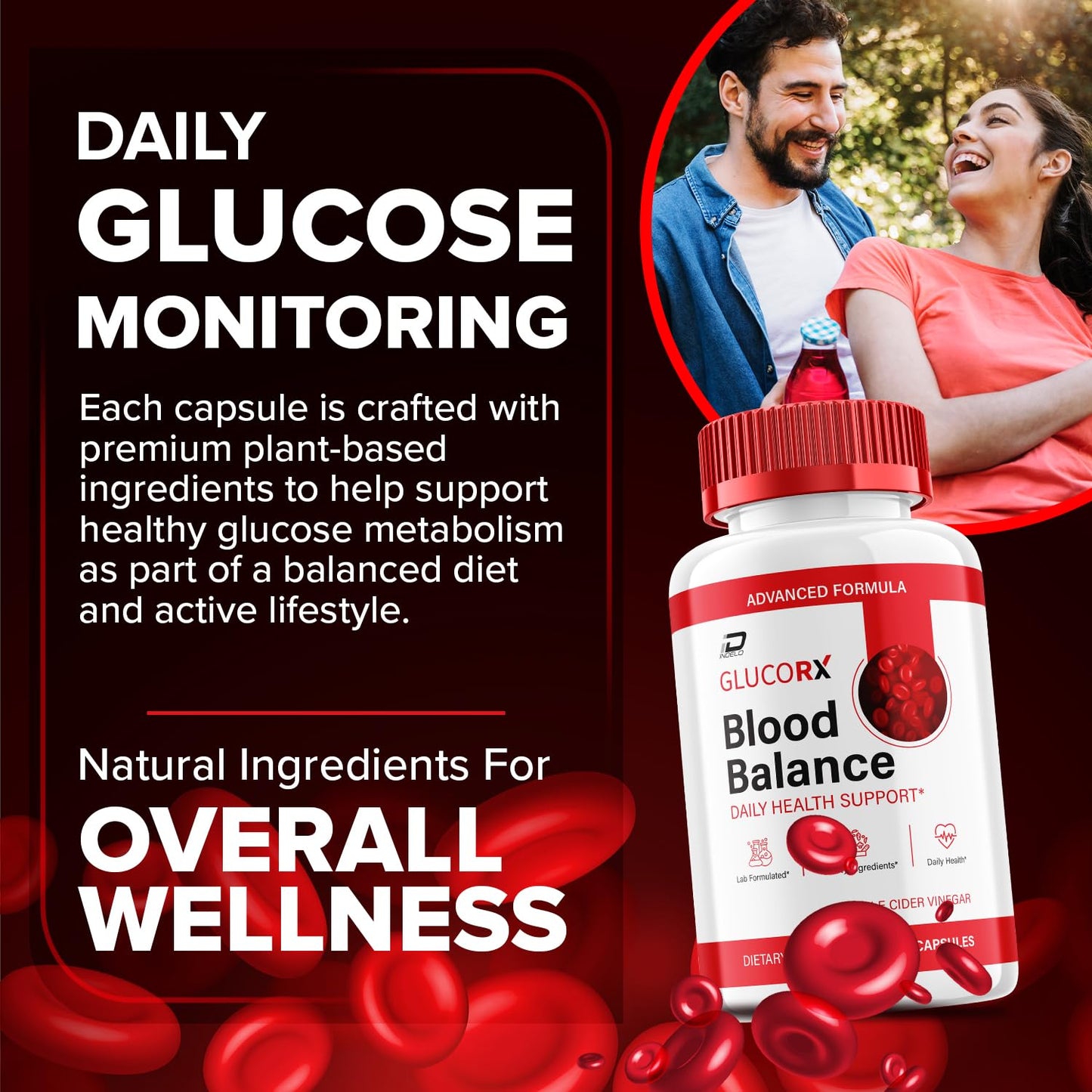 Indelo Glucorx Bloodbalance Advanced Formula 60 Capsules