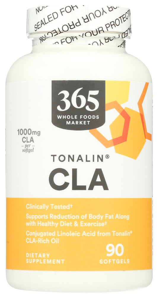 365 by Whole Foods Market CLA (Tonalin) 1300mg Tablets, 90 Count