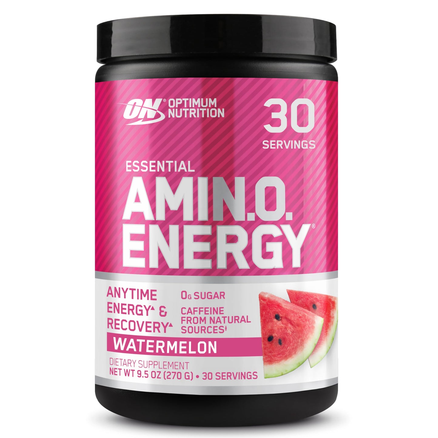 Optimum Nutrition Amino Energy Pre Workout Powder Watermelon 9.5 oz
