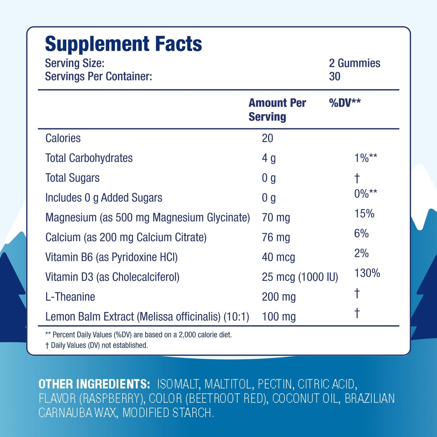 DR. MORITZ Magnesium Glycinate Gummies 120 Count