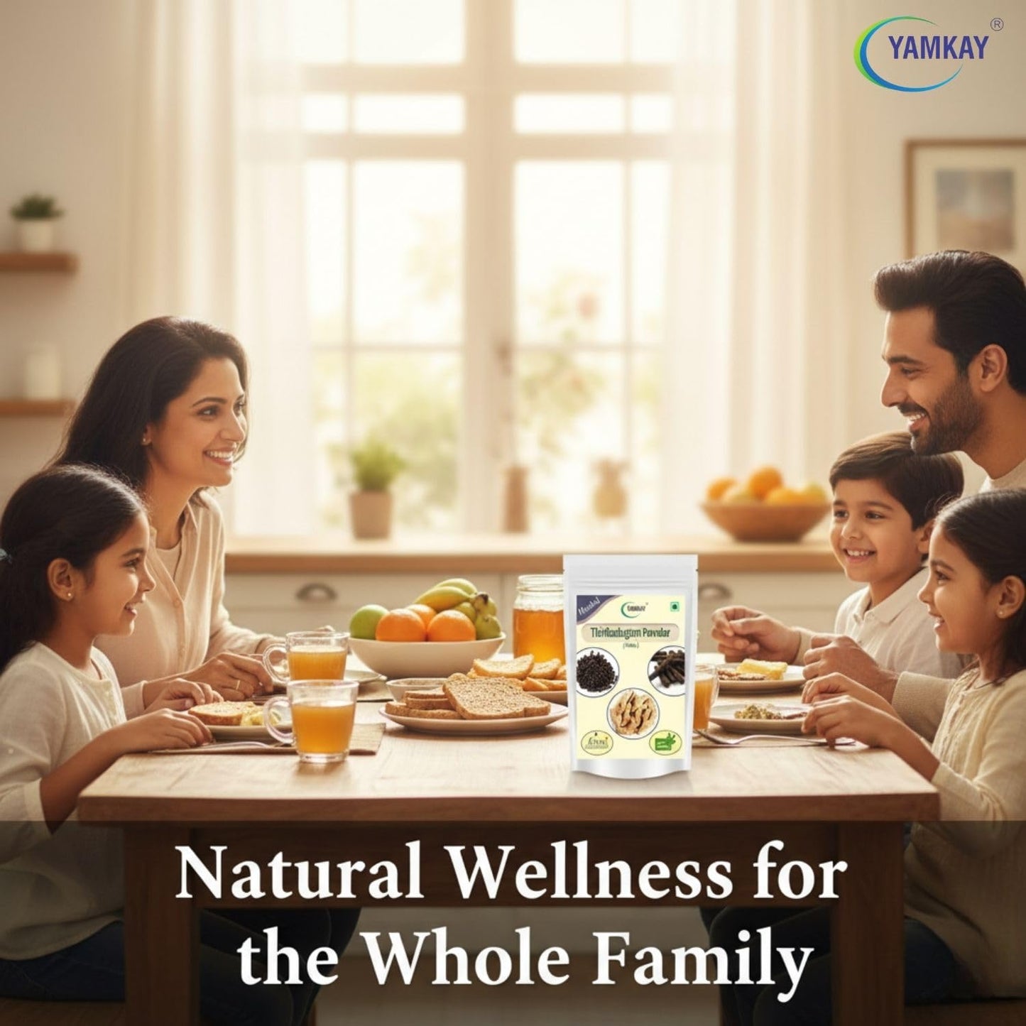 YAMKAY Pure Thirikadugam Powder, 10.58 oz