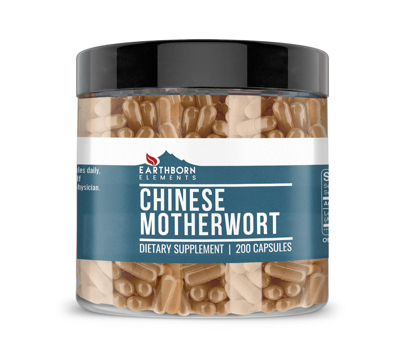 Earthborn Elements Chinese Motherwort & Dong Quai Capsules, 2-Pack, 200 Capsules