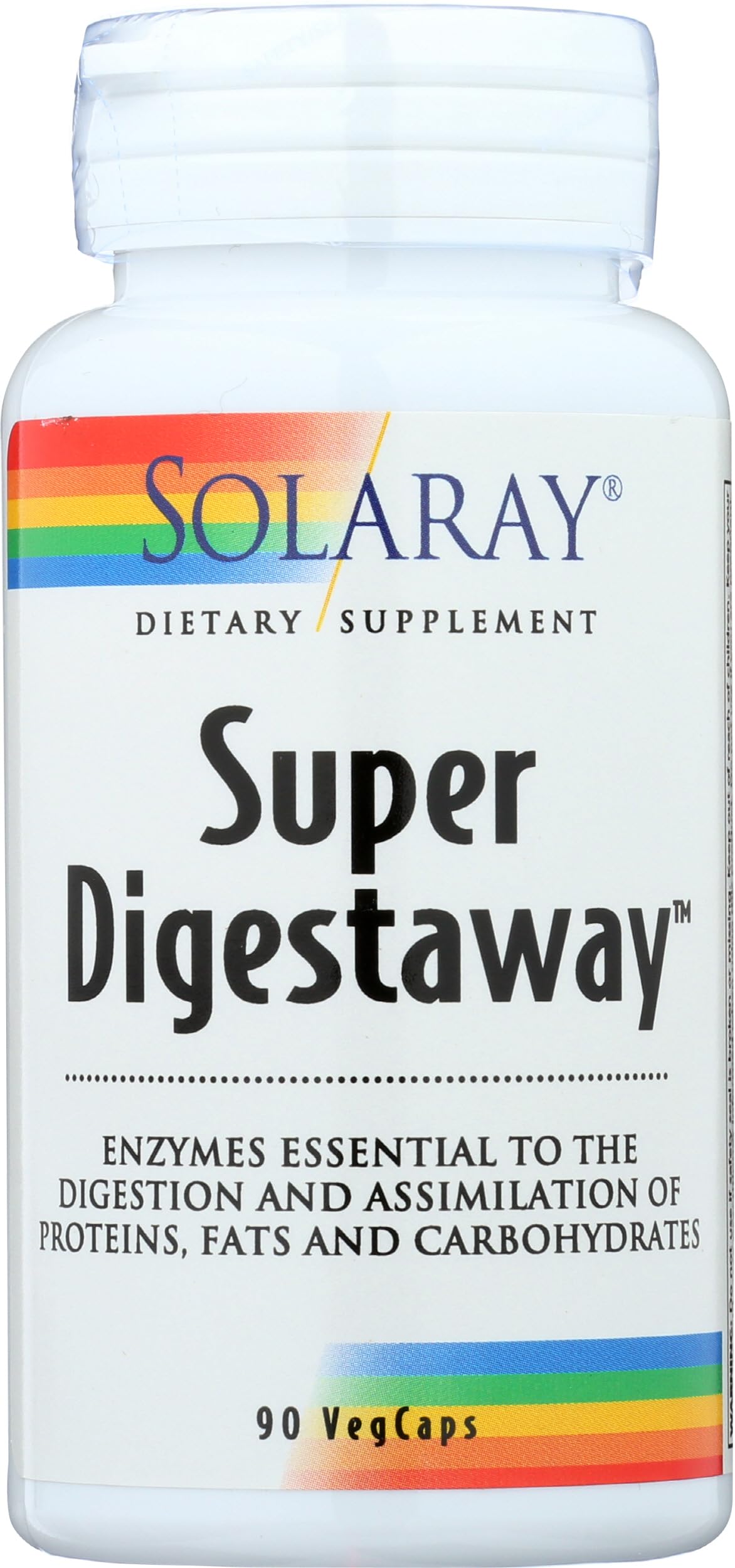 SOLARAY Super Digestaway Digestive Enzymes Capsule 90 Count