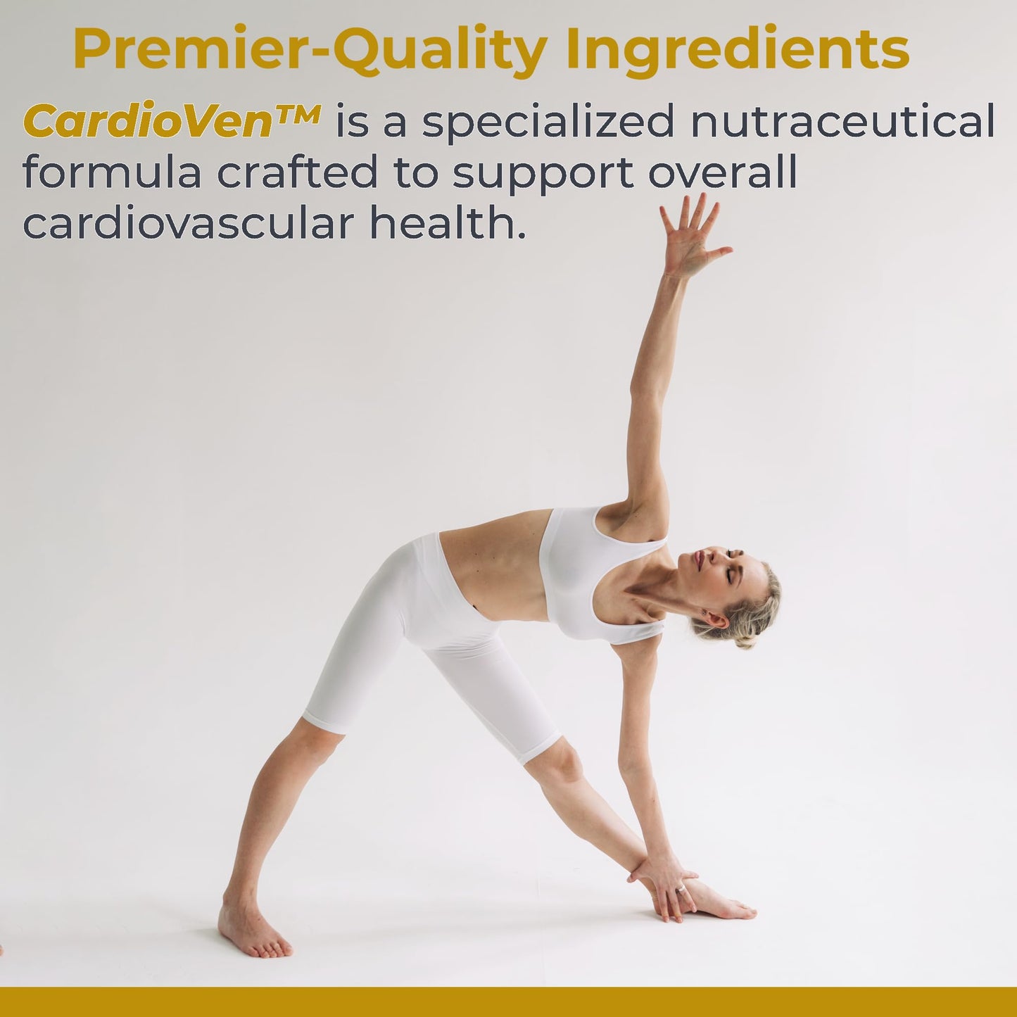 Premier Research Labs CardioVen CoQ10 Coenzyme Q10 Supplement 50mg Ubiquinol with Chlorella Tocotrienol & Cayenne Pepper for Heart Health Antioxidant Support, 60 Vegetarian Capsules