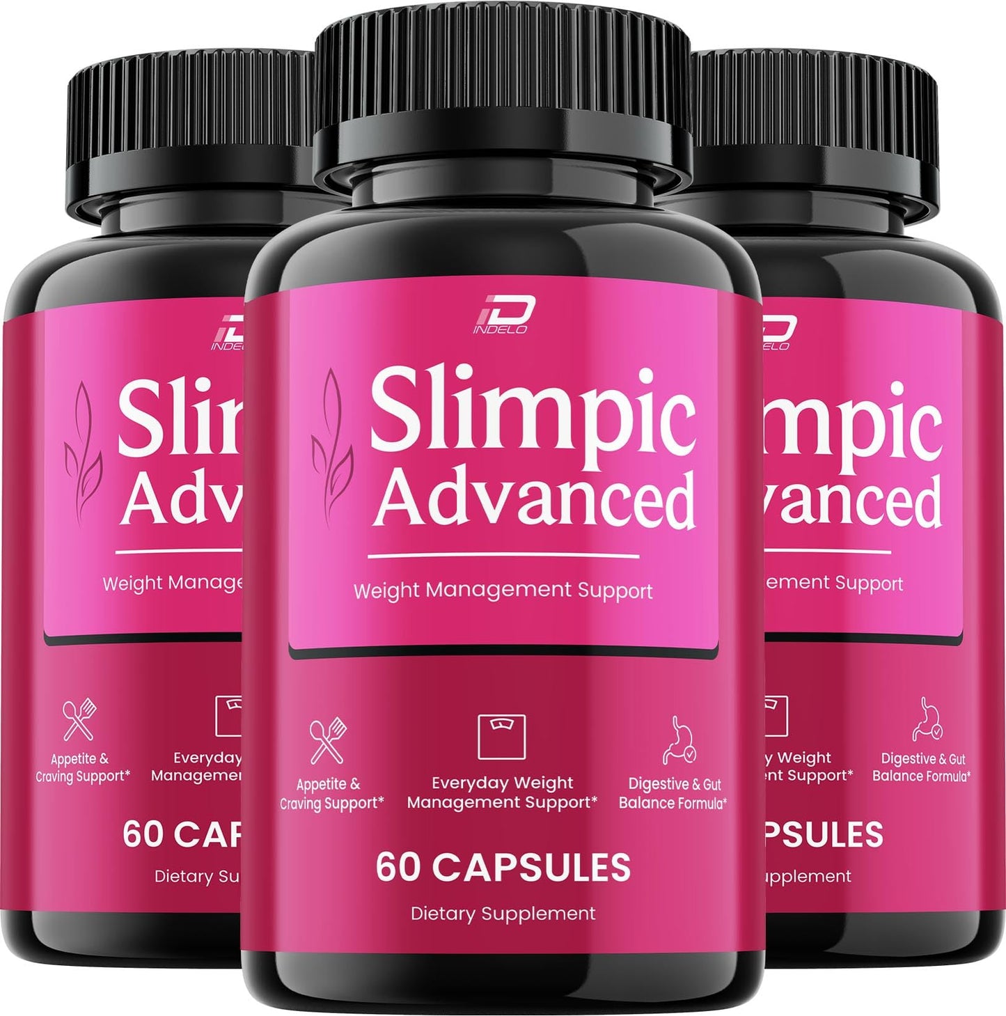 Indelo Slimpic Advanced Formula Supplement, 180 Capsules