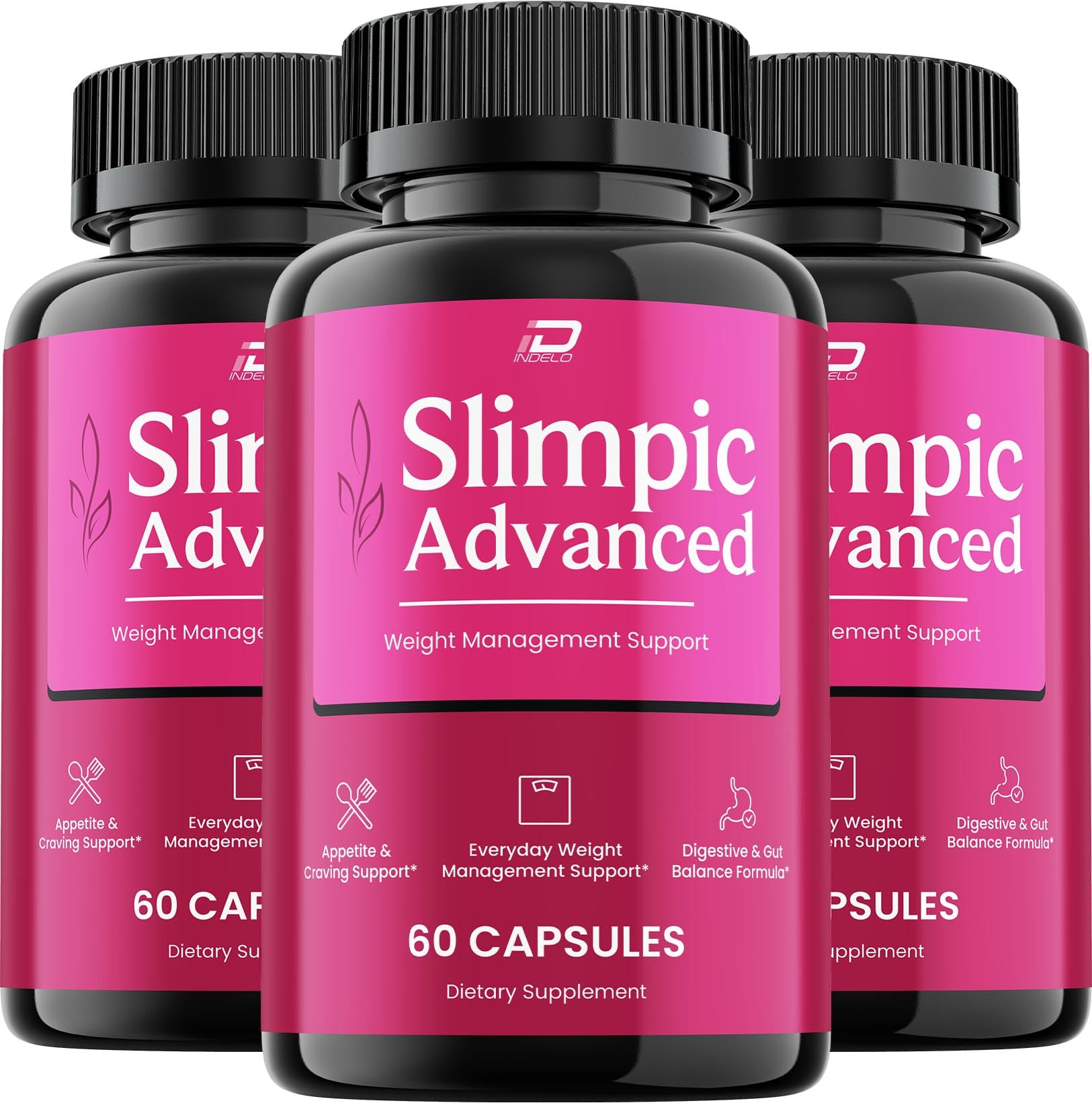 Indelo Slimpic Advanced Formula Supplement, 180 Capsules