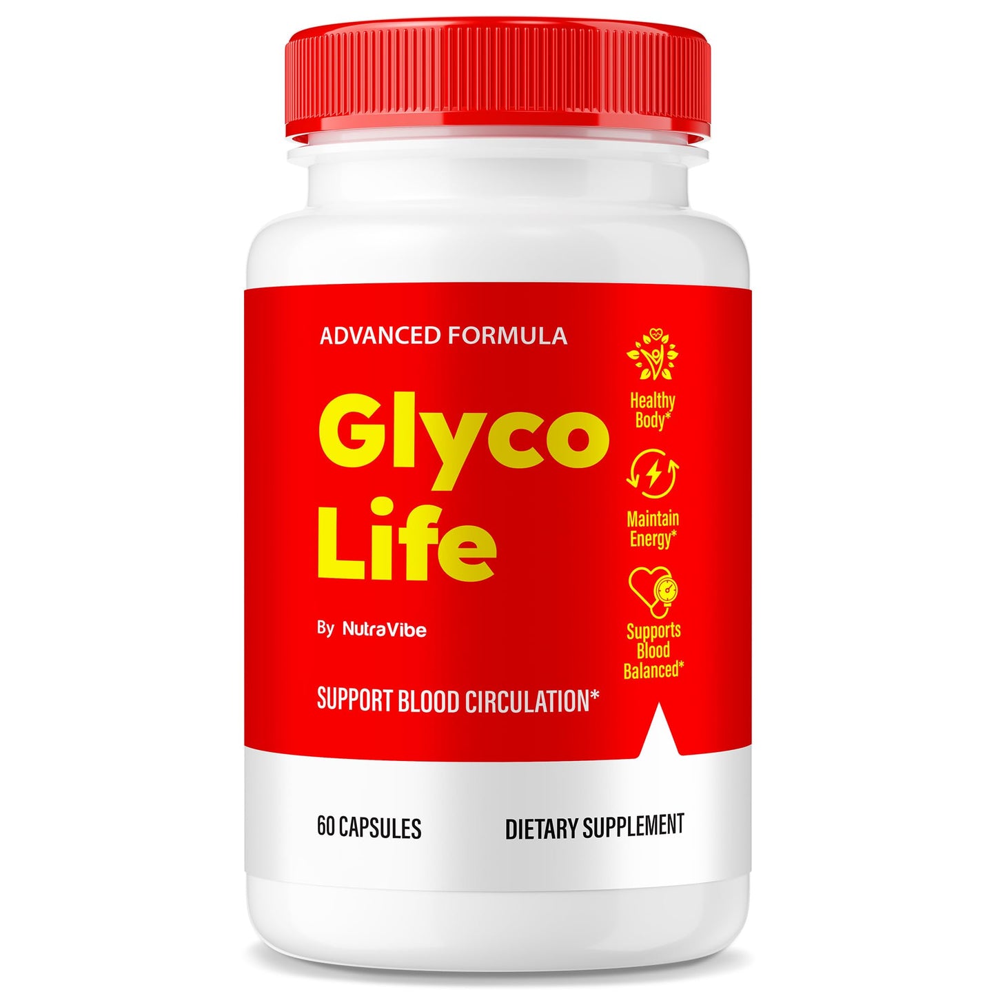 NutraVibe Glyco Life Blood Optimizer Capsule, 60 Capsules