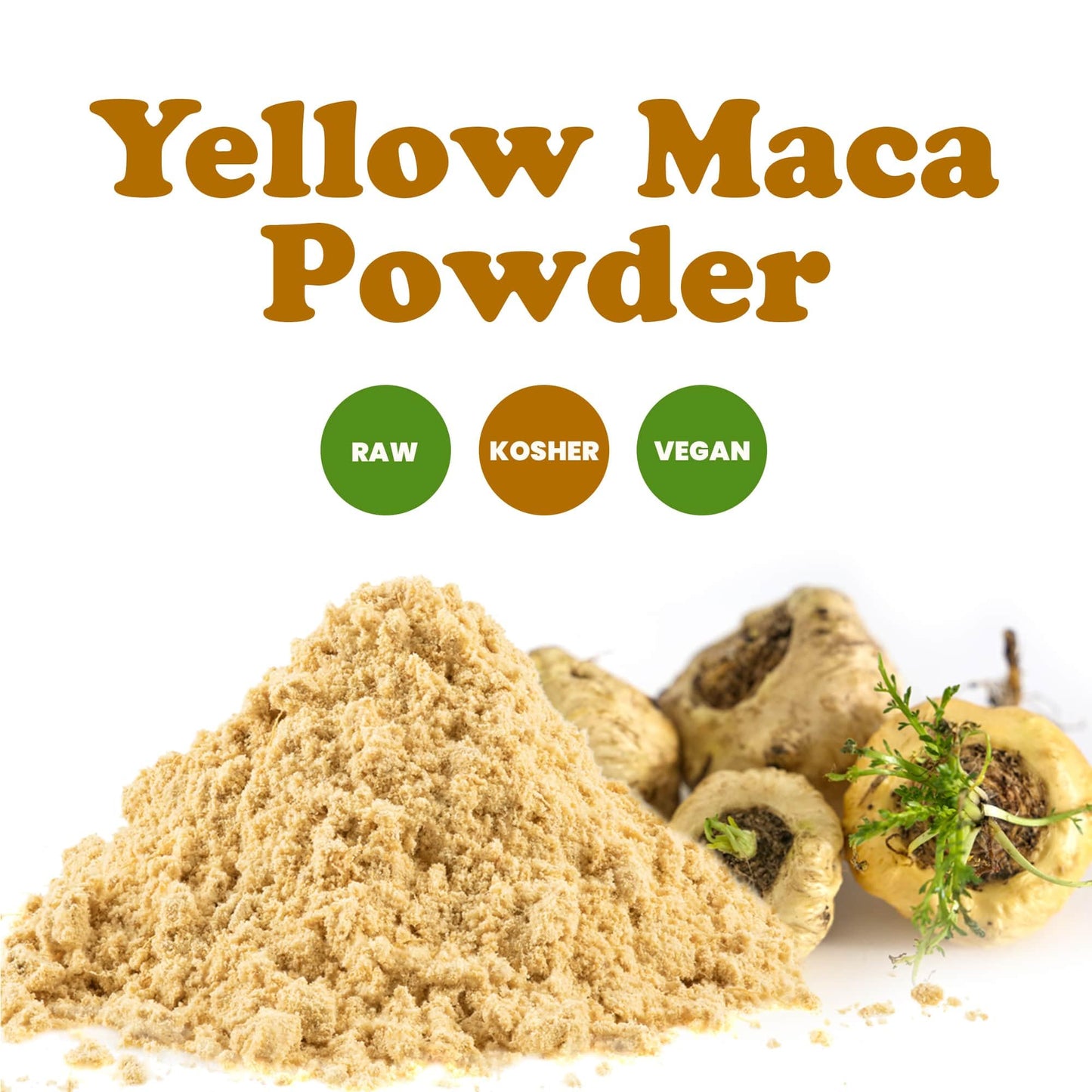 Food to Live Yellow Maca Powder 256 Ounces