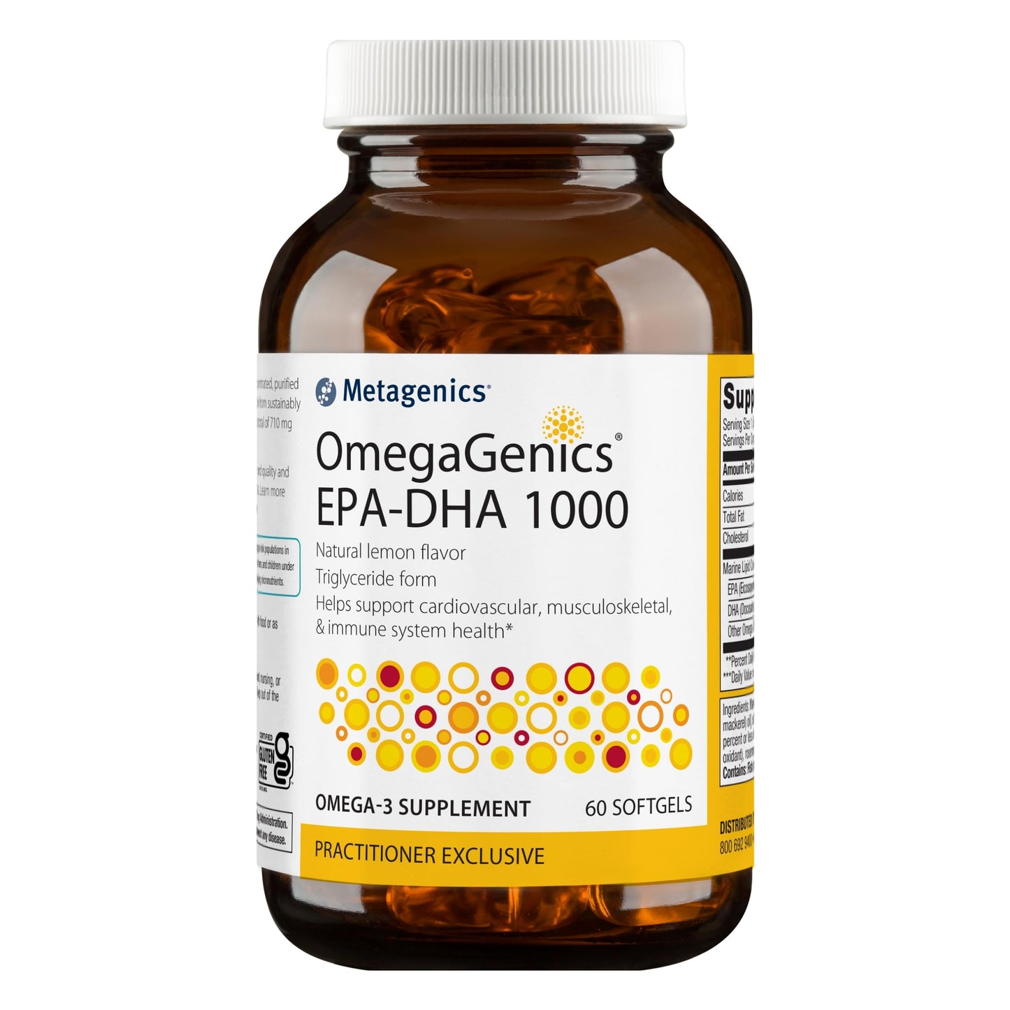 Metagenics OmegaGenics EPA-DHA 1000 Softgels 60 Count