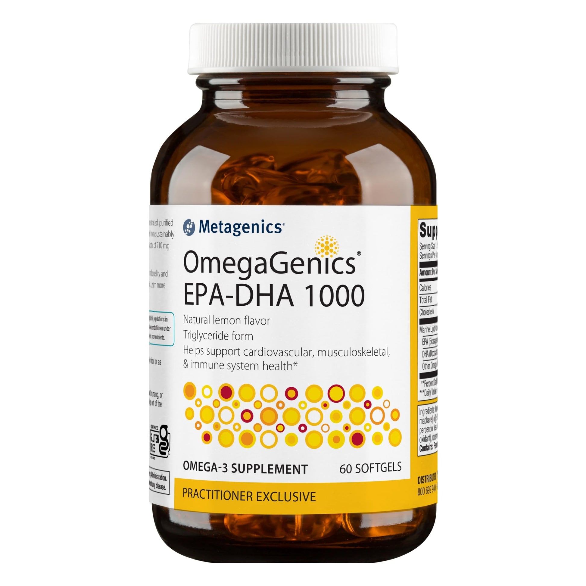 Metagenics OmegaGenics EPA-DHA 1000 Softgels 60 Count