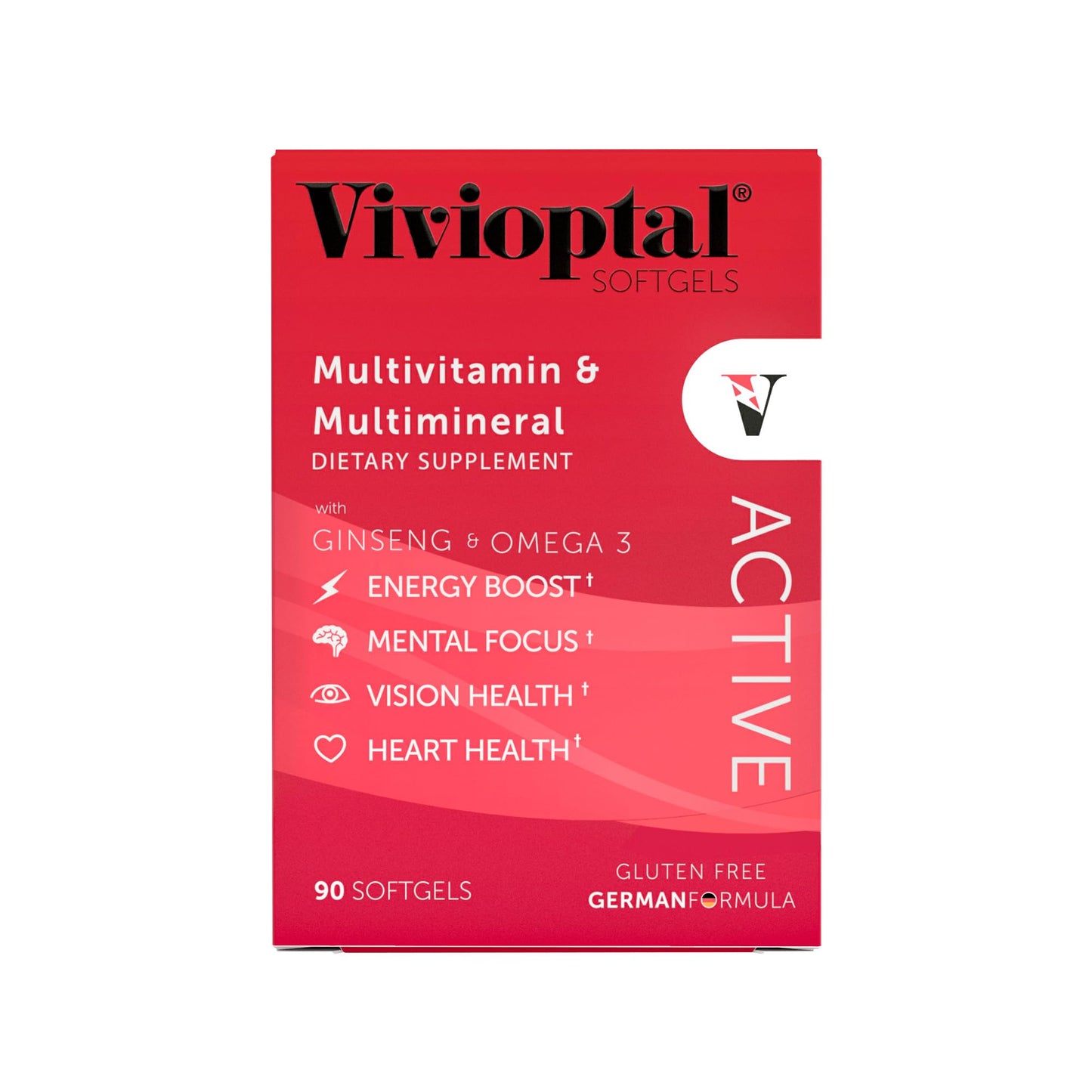 Vivioptal Vitamins Vivioptal Active Softgels 360 Count
