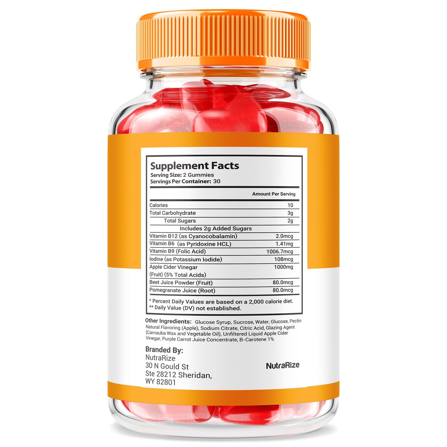 NutraRize Proper Keto Gummies 300 Gummies