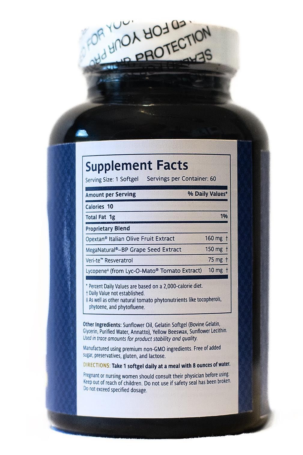 Olivino Essential Dietary Supplement Softgels 60 Count