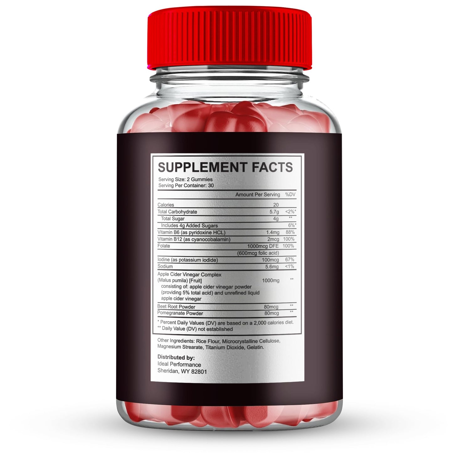 IDEAL PERFORMANCE Core Spark Gummies Gummy 60 Count