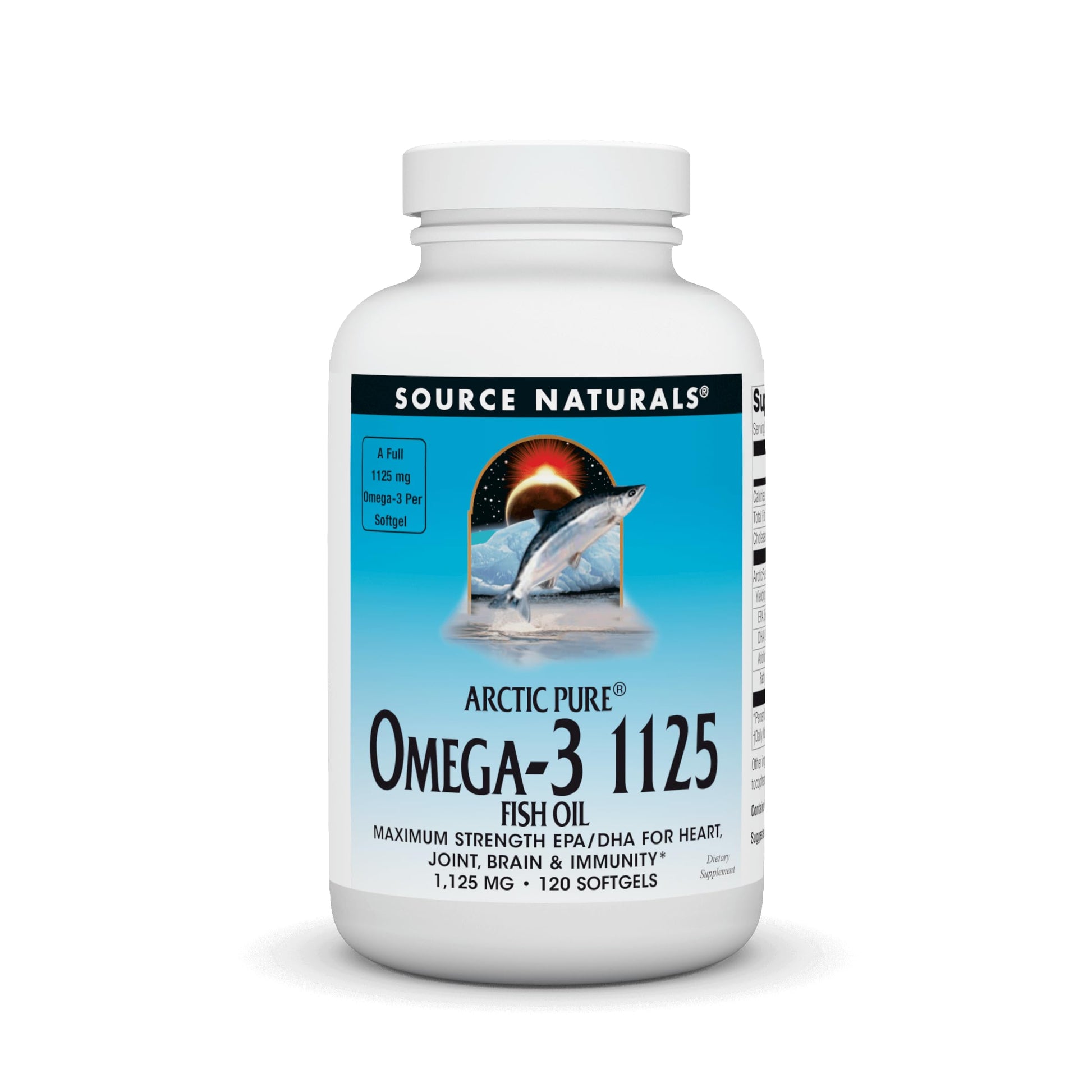 Source Naturals ArcticPure Omega-3 1125-120, 120 Softgels