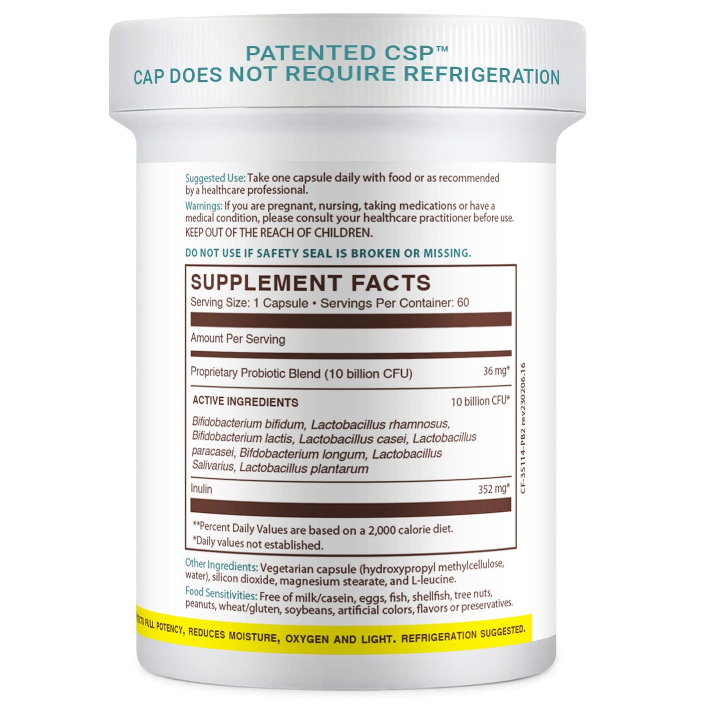 PRODERMIX APD II Probiotic for Skin and Gut Health Capsule 60 Count