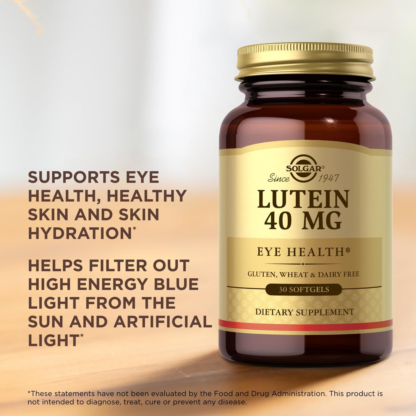 Solgar Lutein 40 mg Softgels 90