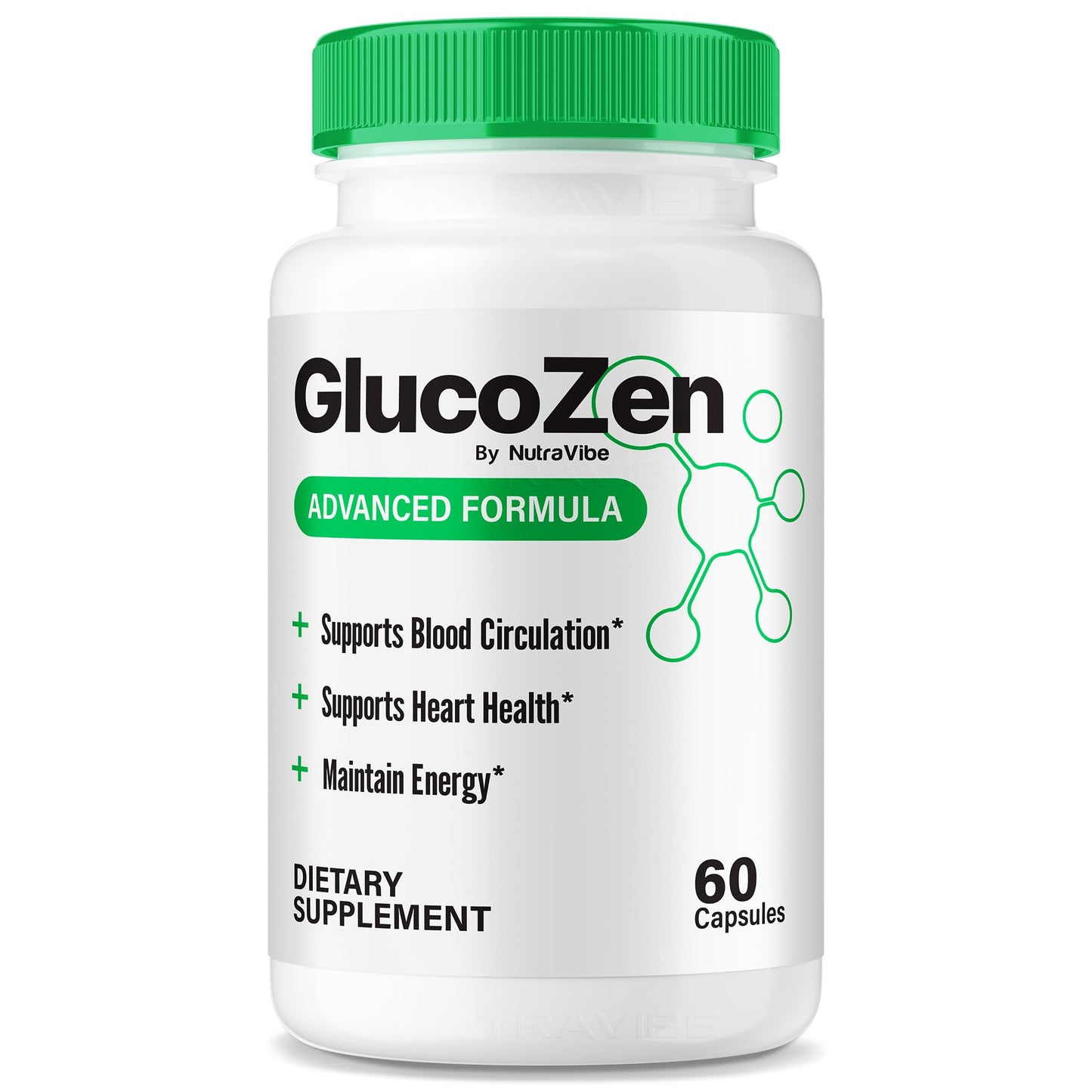 NutraVibe GlucoZen 60 Capsules