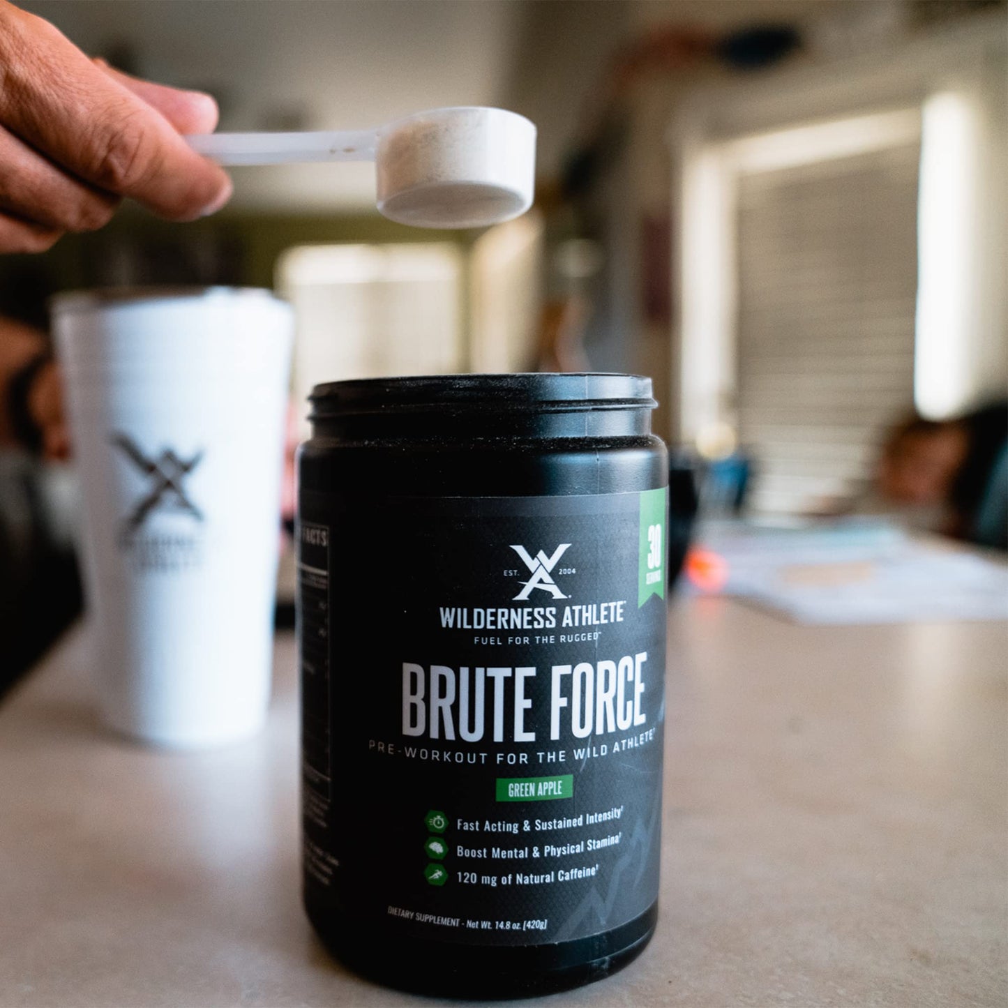 Wilderness Athlete Brute Force Pre-Workout Powder 14.8 Ounce