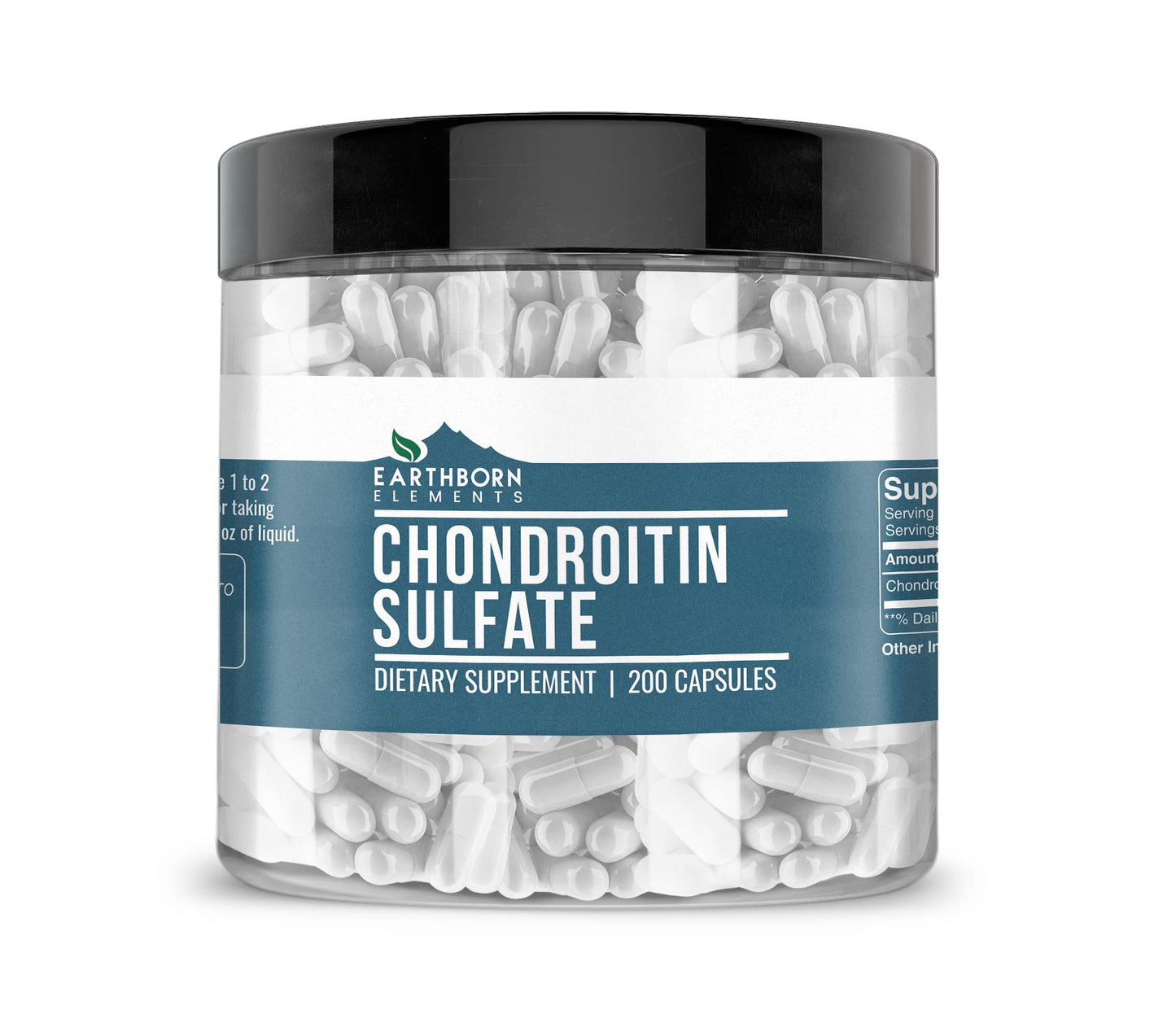 Earthborn Elements Chondroitin Sulfate Capsules, 200 Count