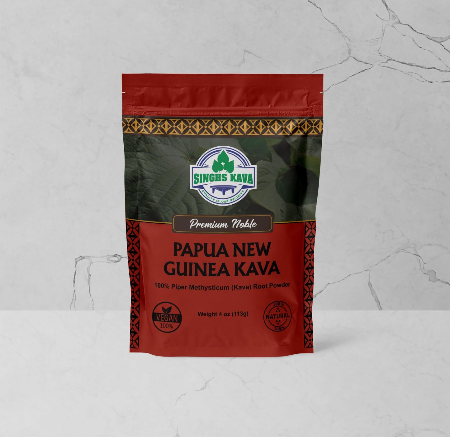 SINGHS Noble Kava Roots Powder, 16 oz