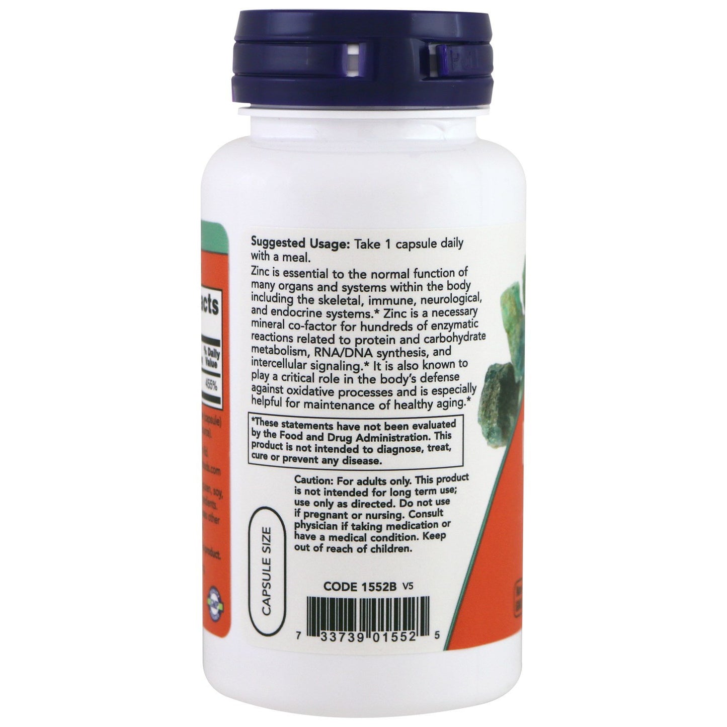 NOW Foods Zinc Picolinate 50 mg, 360 Capsules