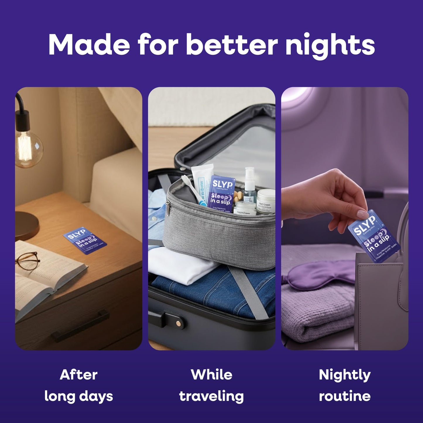 Slyp Sleep Strips Chewable 30 Strips
