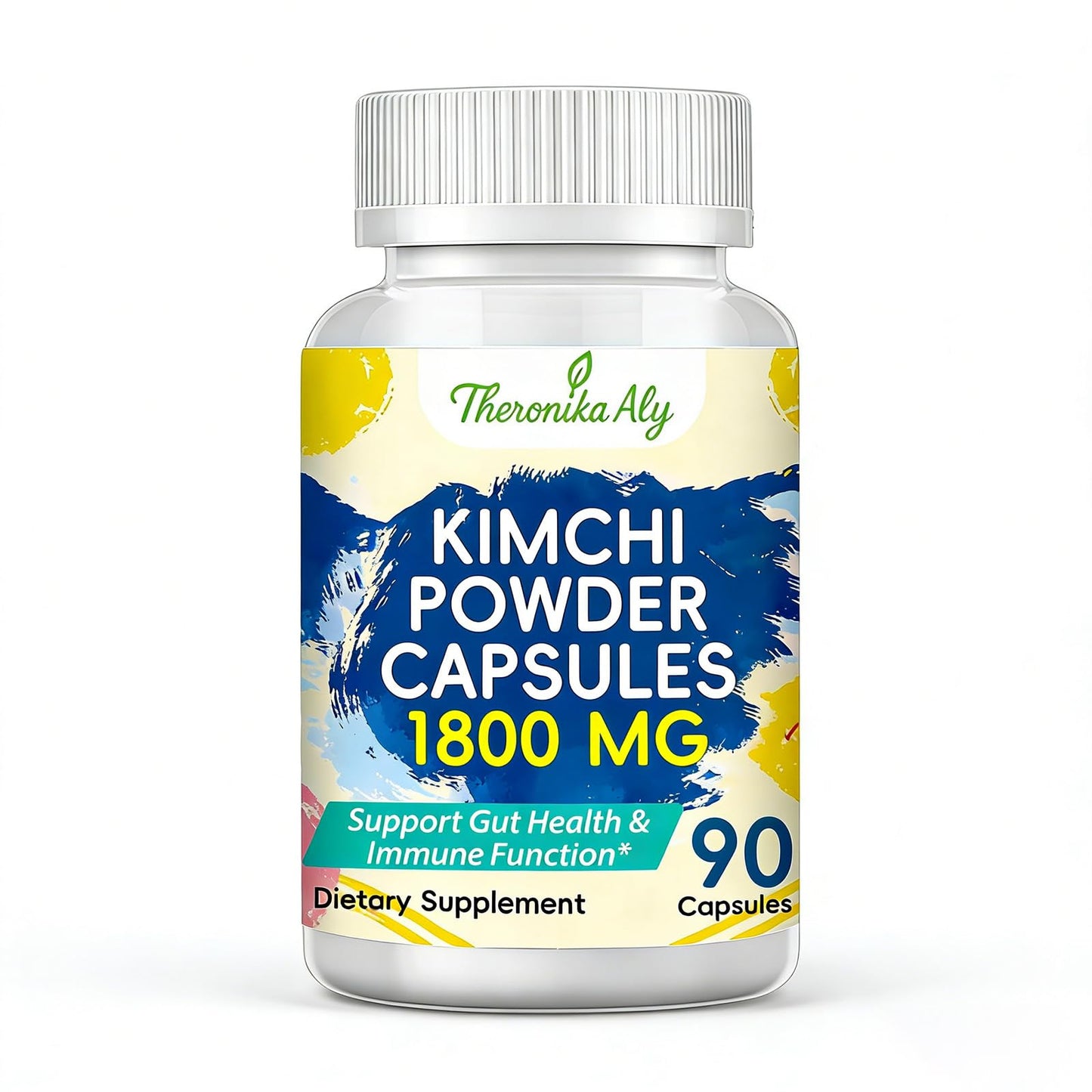 Theronika Aly Kimchi Probiotic Capsules, 90 Capsules