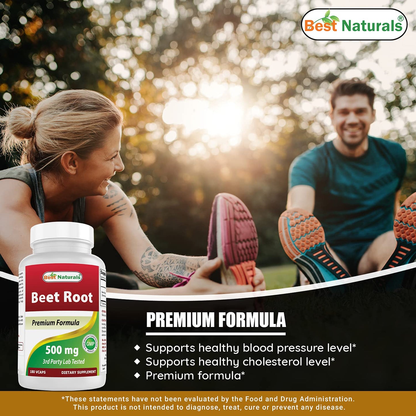 Best Naturals Beet Root Powder 500 mg 360 Capsules