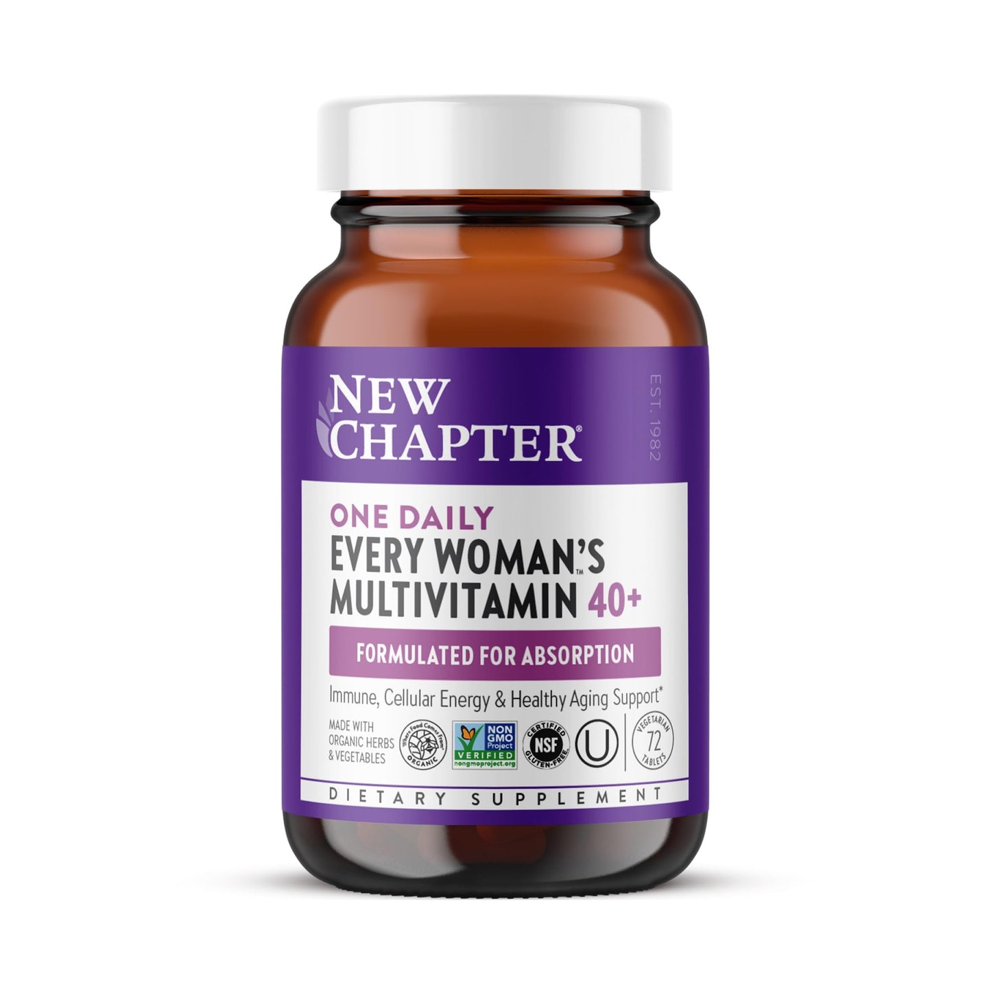 New Chapter Every Woman's One Daily 40+ Multivitamin Tablets, 72 Count
