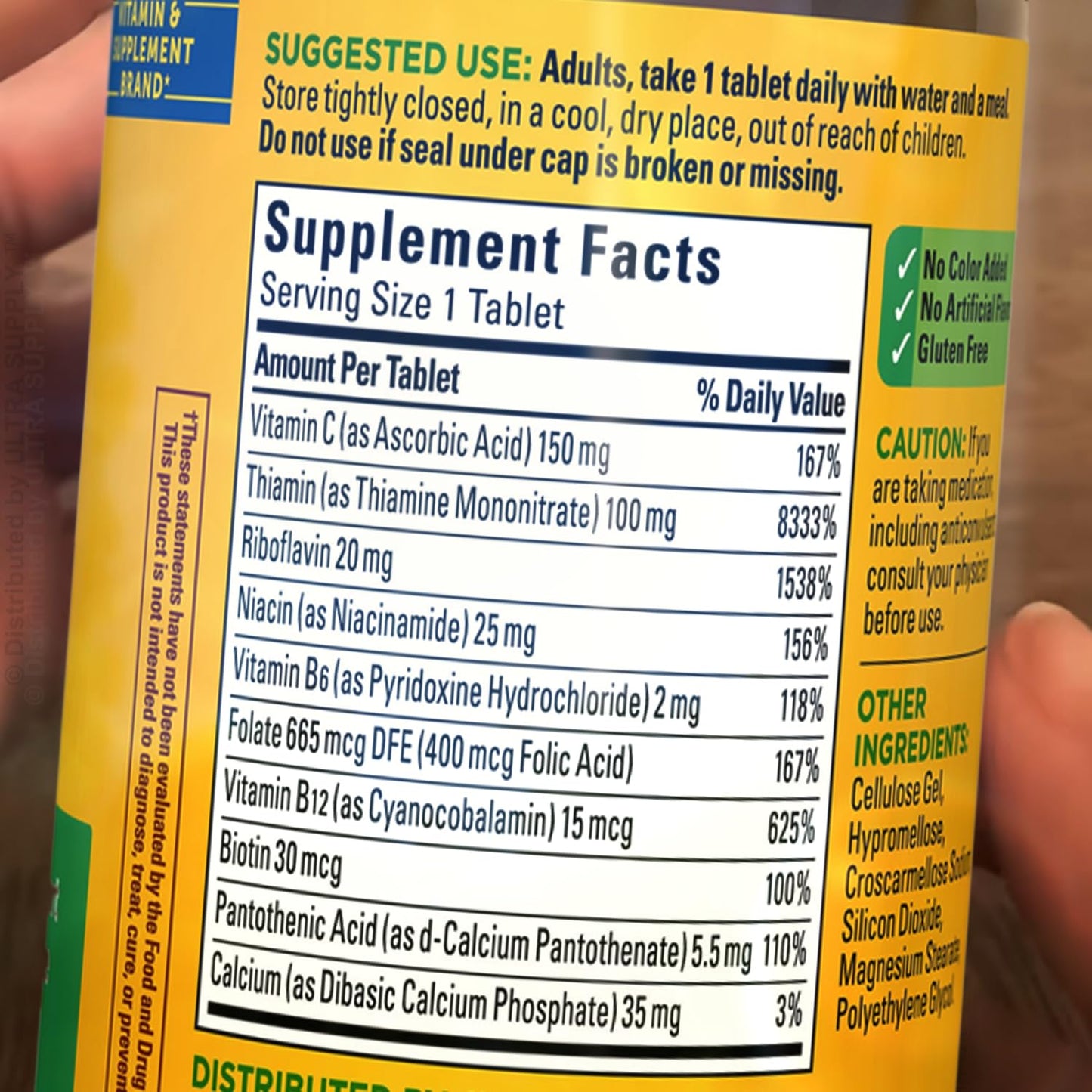 Generic Nature_Mades Super B-Complex with Vitamin C 460 Tablets
