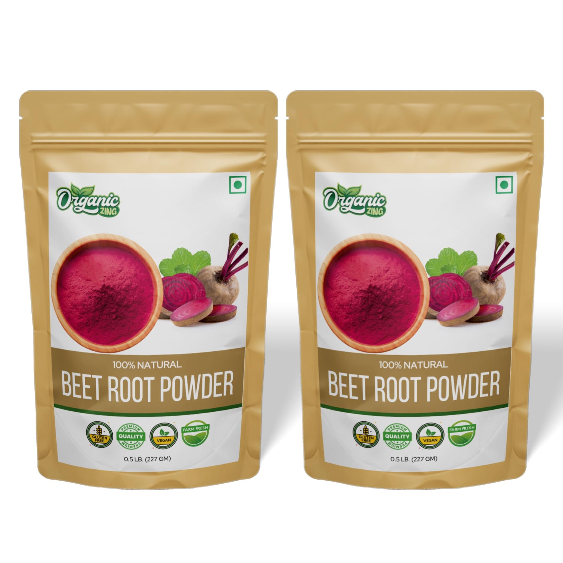 ORGANIC ZING Beetroot Powder 16.01 Ounce