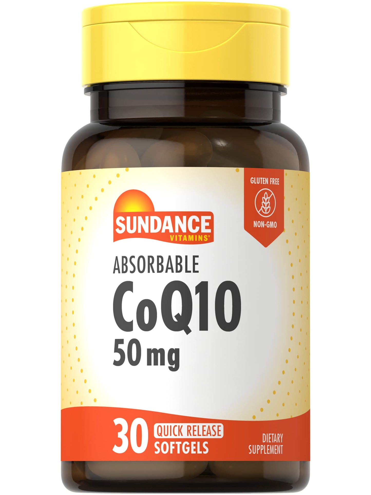 Sundance CoQ10 50mg Softgel 30 Count