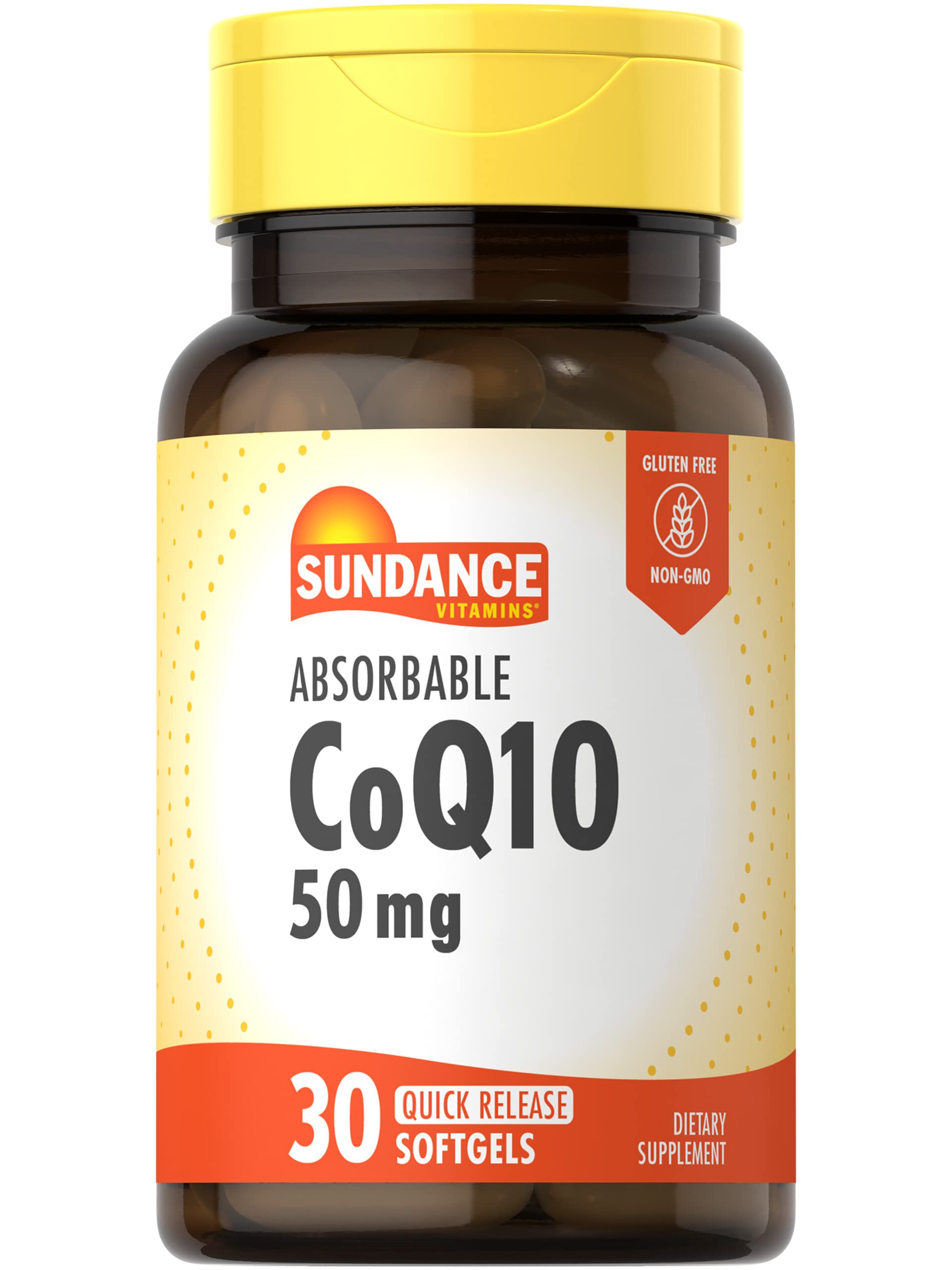 Sundance CoQ10 50mg Softgel 30 Count