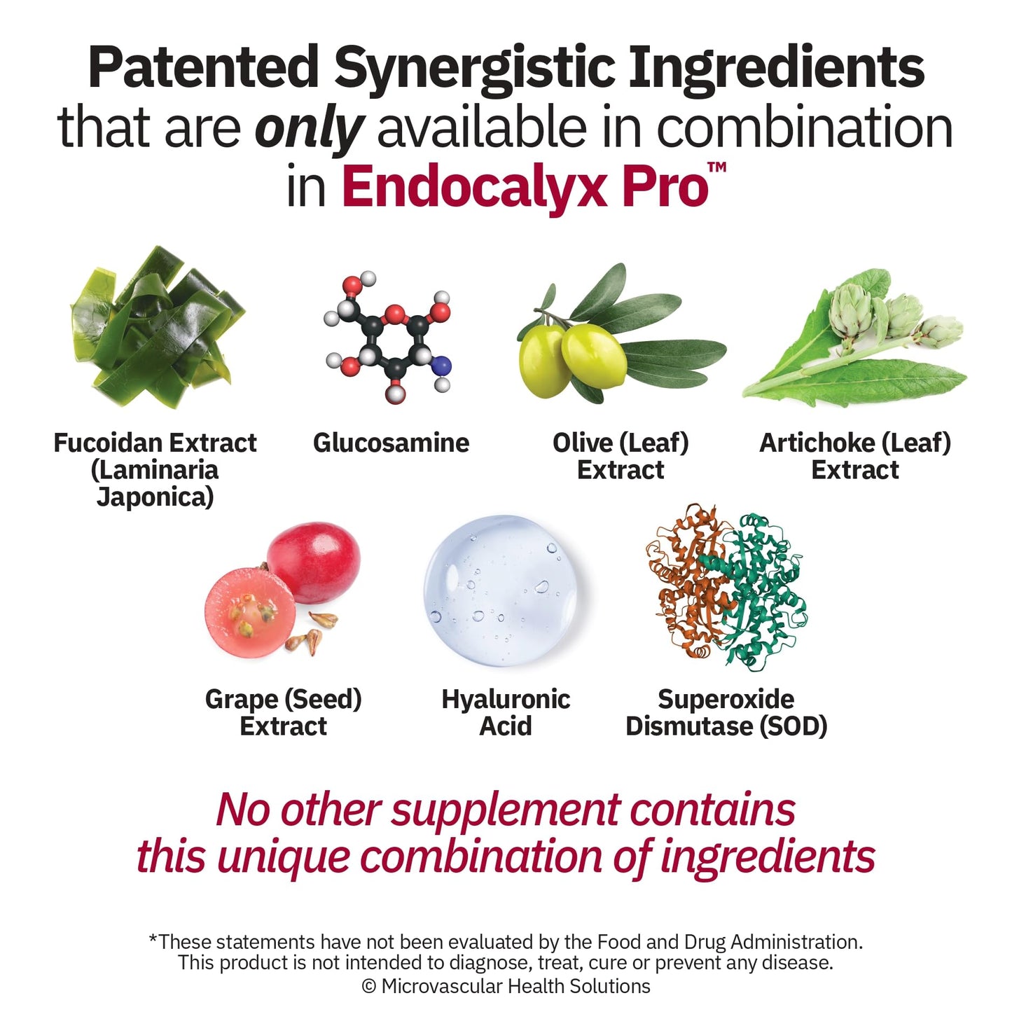 MYBODYRX Endocalyx Pro Supplement Endothelial Glycocalyx Support 240 Capsules